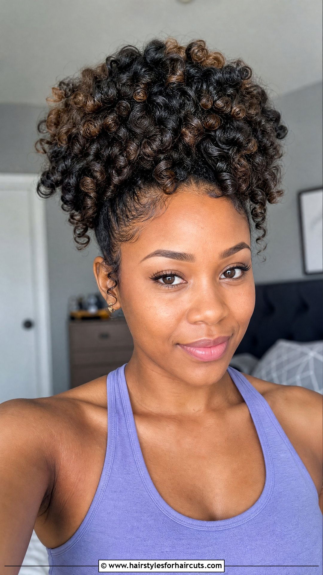 Flexi Rod Puff With Defined Curls - 25 flexi rod hairstyles on natural hair - 25 flexi rod hairstyles on natural hair