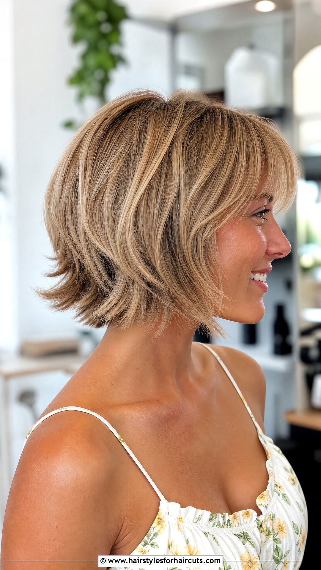 Flicked Out Graduated Bob - 25 flick hairstyles for short hair - 25 flick hairstyles for short hair