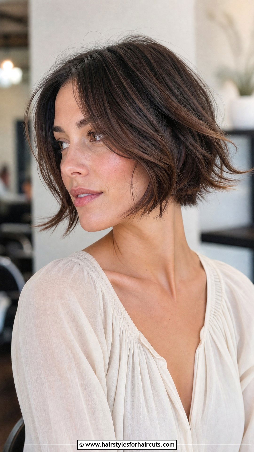 Flicked Out Razored Bob - 25 flick hairstyles for short hair - 25 flick hairstyles for short hair