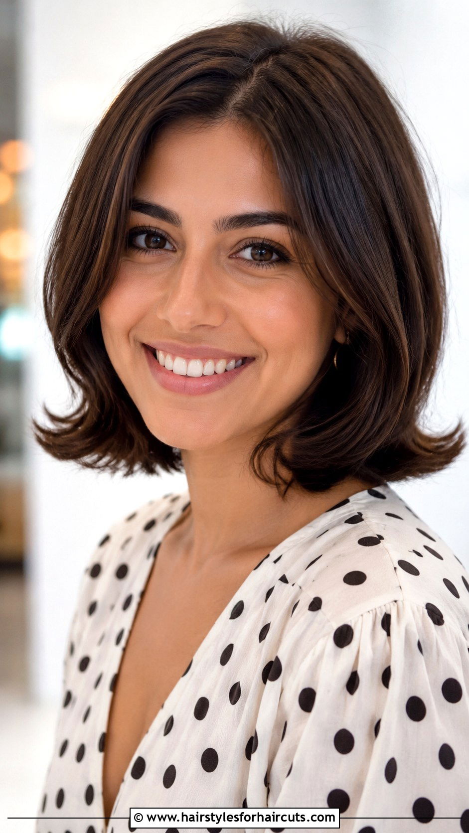 Flipped Ends Lob - 25 hairstyles for short shoulder length hair - 25 hairstyles for short shoulder length hair