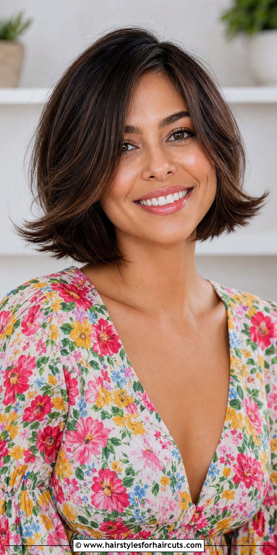 Flipped Out Bob - 25 hairstyles for over 70 - 25 hairstyles for over 70