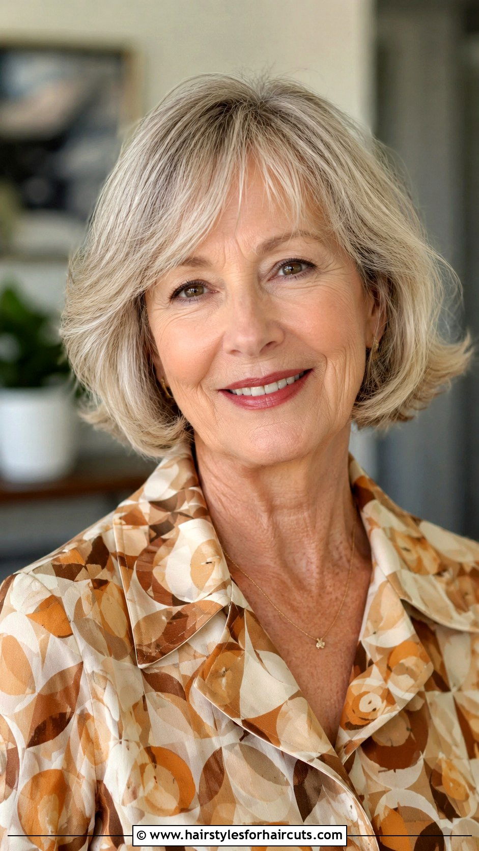 Flipped Out Bob - 25 hairstyles for thin hair women over 60 - 25 hairstyles for thin hair women over 60