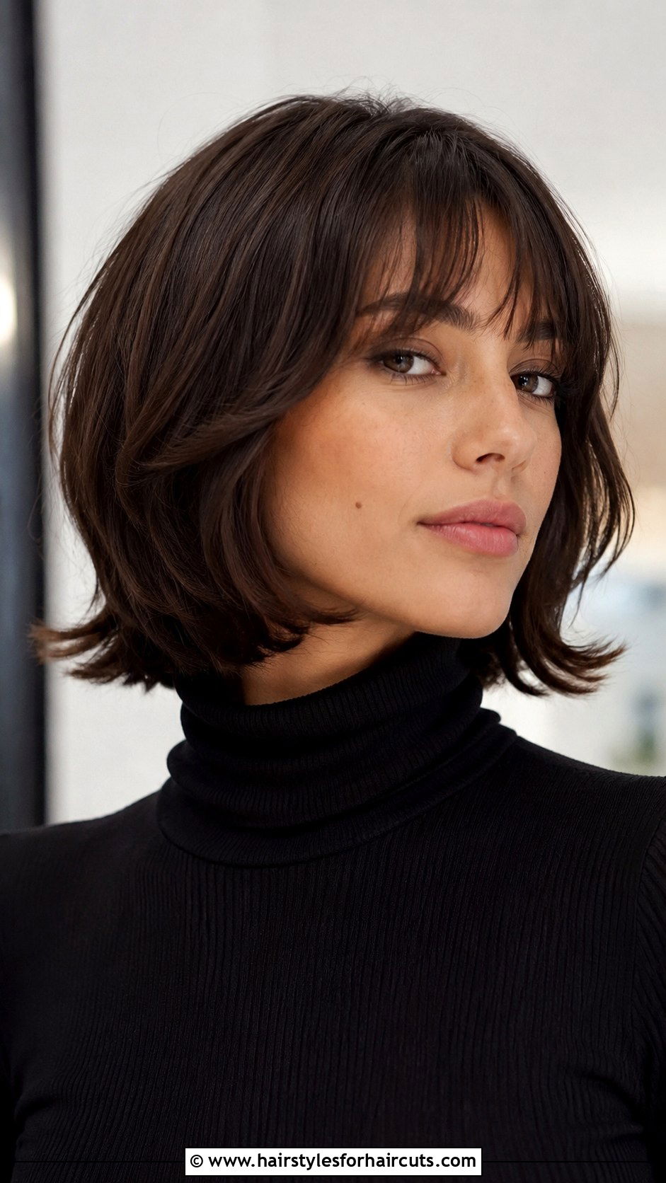 Flipped Out Lob Haircut - 25 fun hairstyles - 25 fun hairstyles