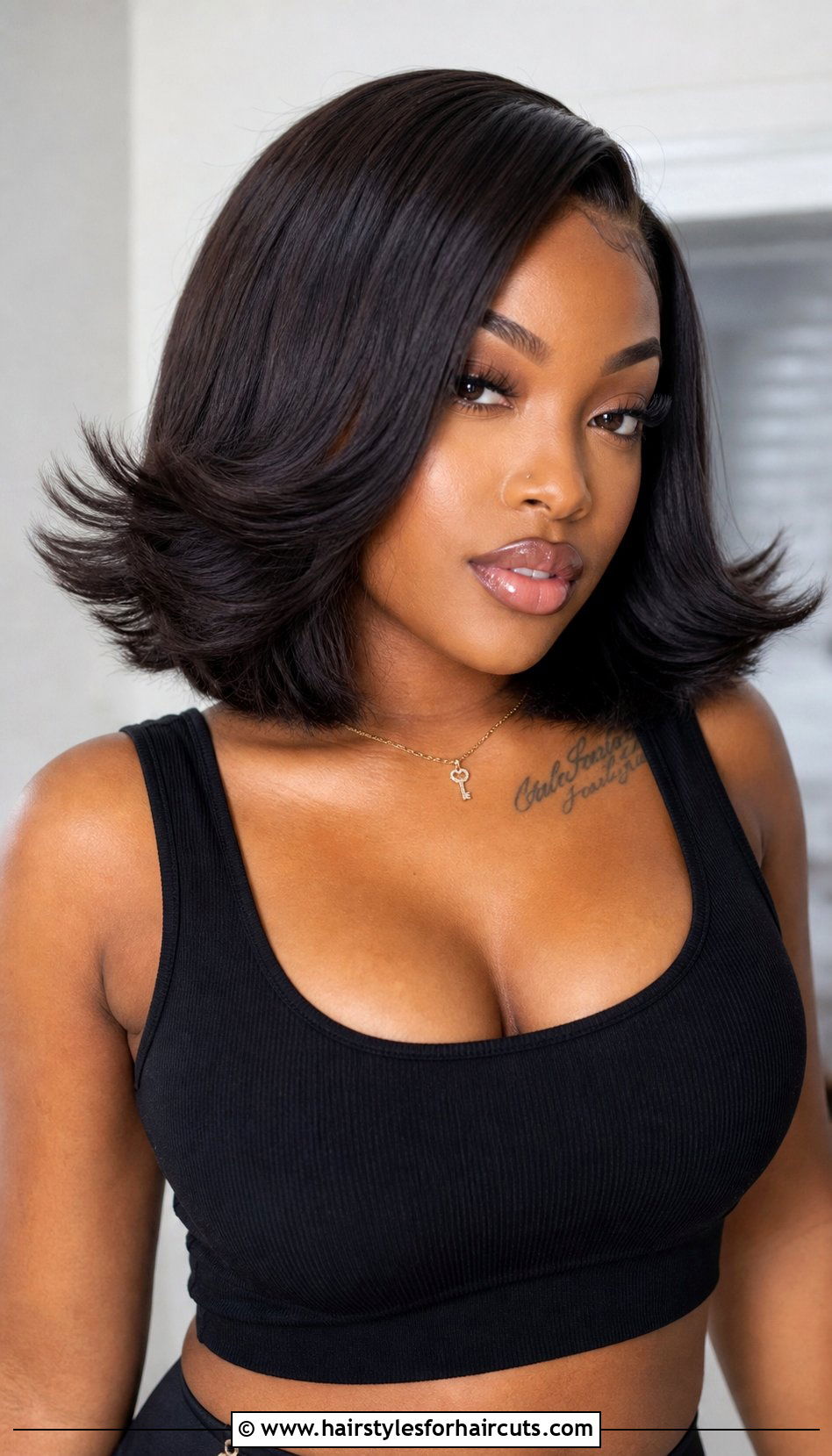 Flipped Out Lob Quick Weave - 25 quick easy hairstyles black hair with weave - 25 quick easy hairstyles black hair with weave