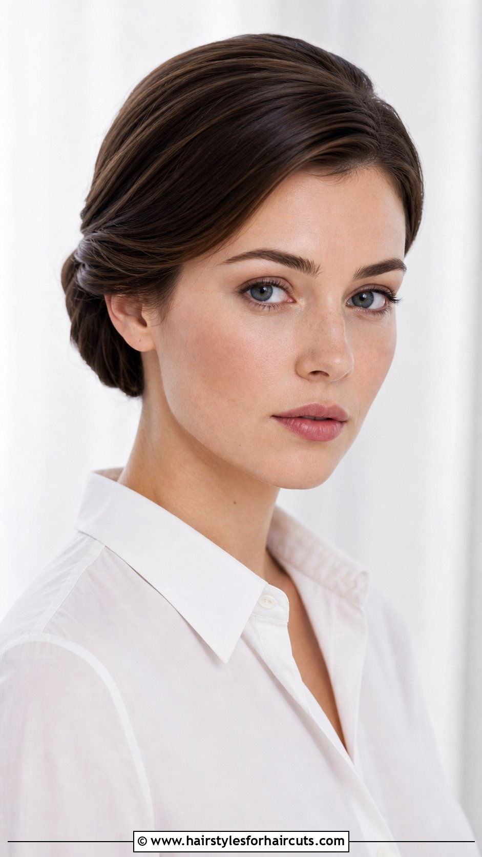 Flipped Under Bob Tuck - 25 off the face hairstyles for medium hair - 25 off the face hairstyles for medium hair
