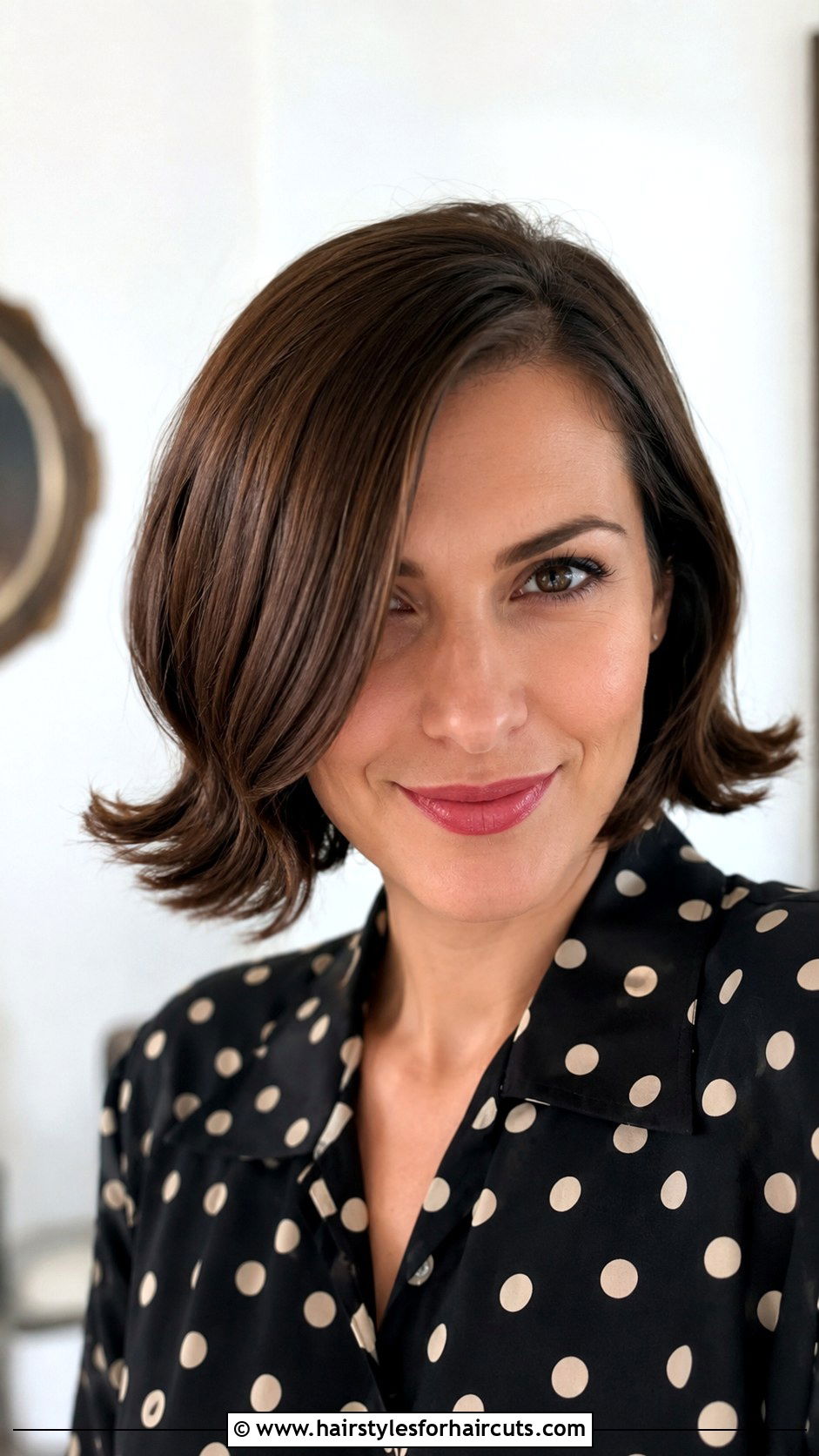 Flippy Ends Bob Haircut - 25 haircuts for heart shaped face - 25 haircuts for heart shaped face