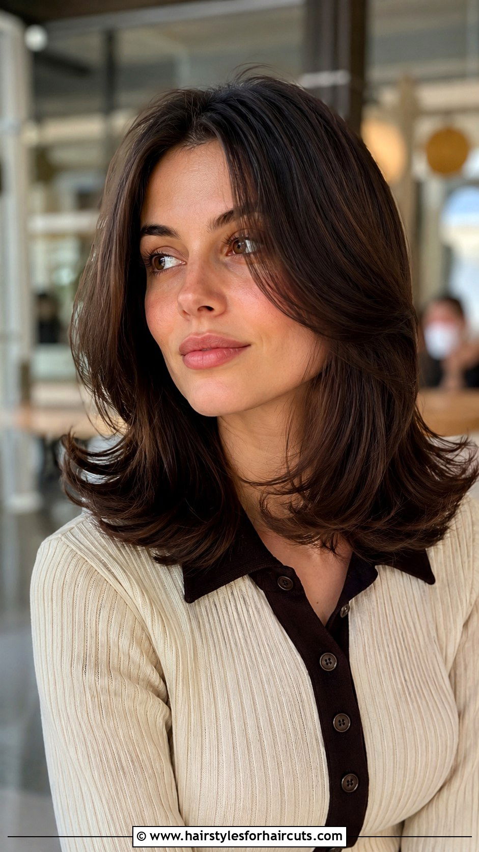 Flippy Ends Medium Long Hair - 25 medium long hairstyles - 25 medium long hairstyles