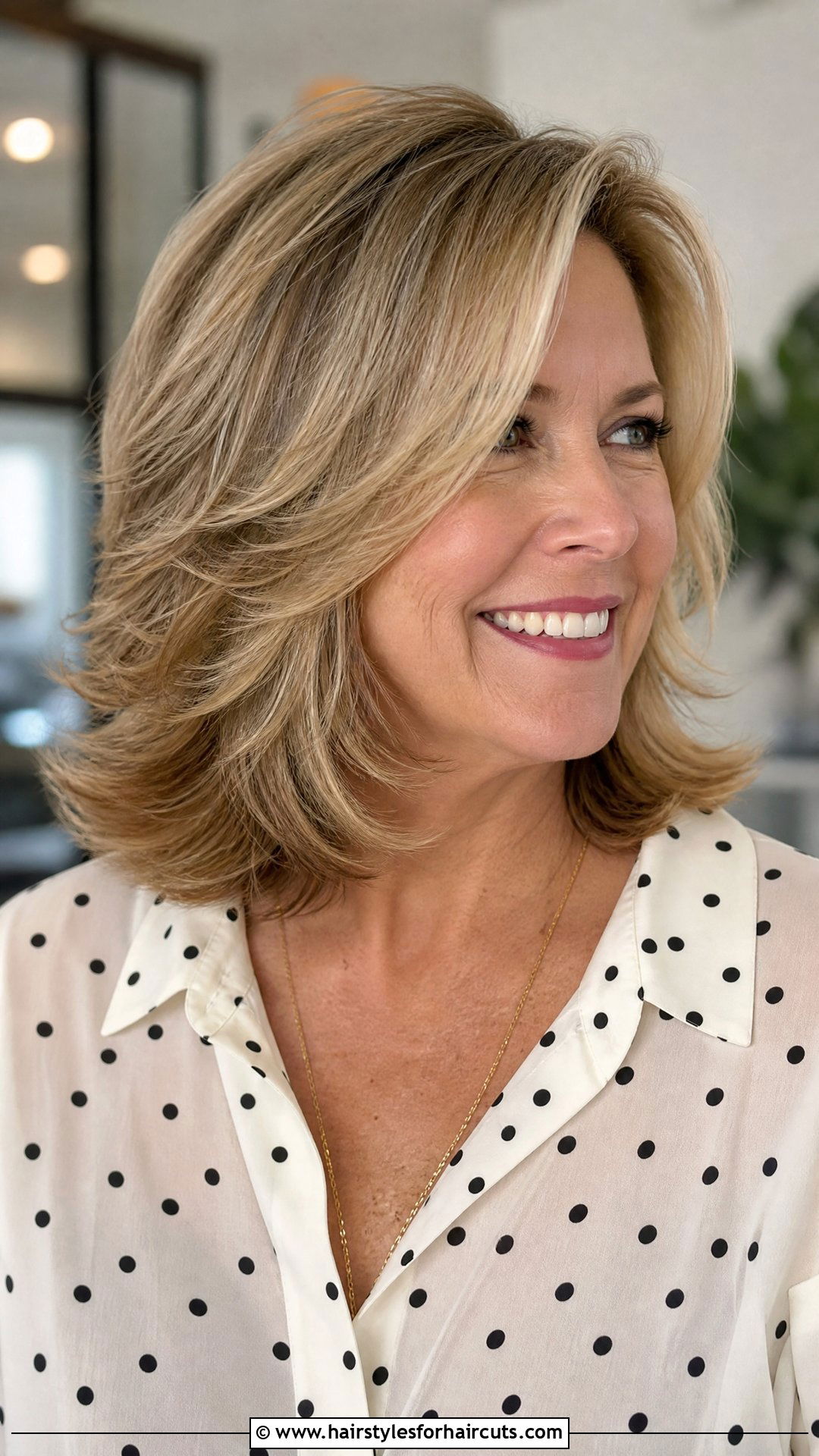 Flippy Layered Haircut - 25 hairstyles for over 60 - 25 hairstyles for over 60
