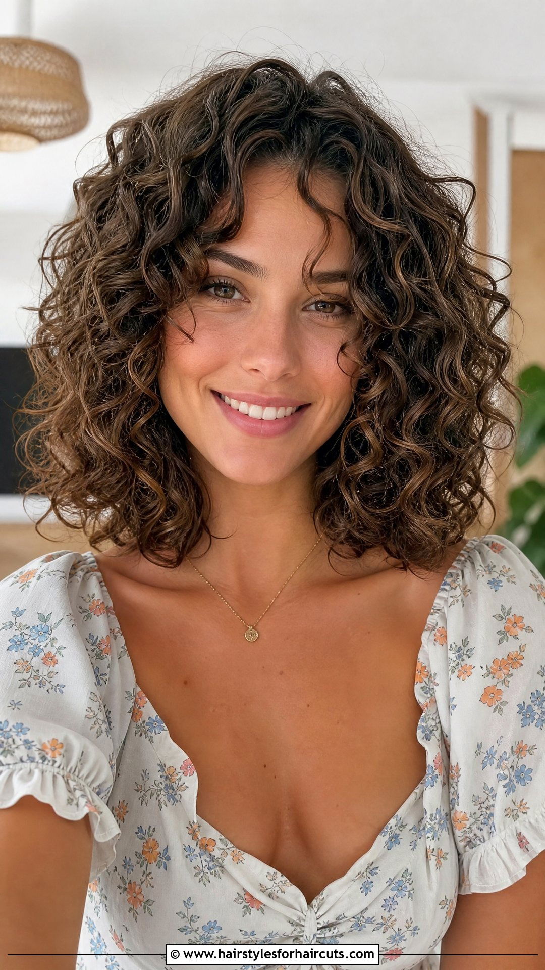 Fluffy Curly Lob - 25 fluffy haircuts - 25 fluffy haircuts
