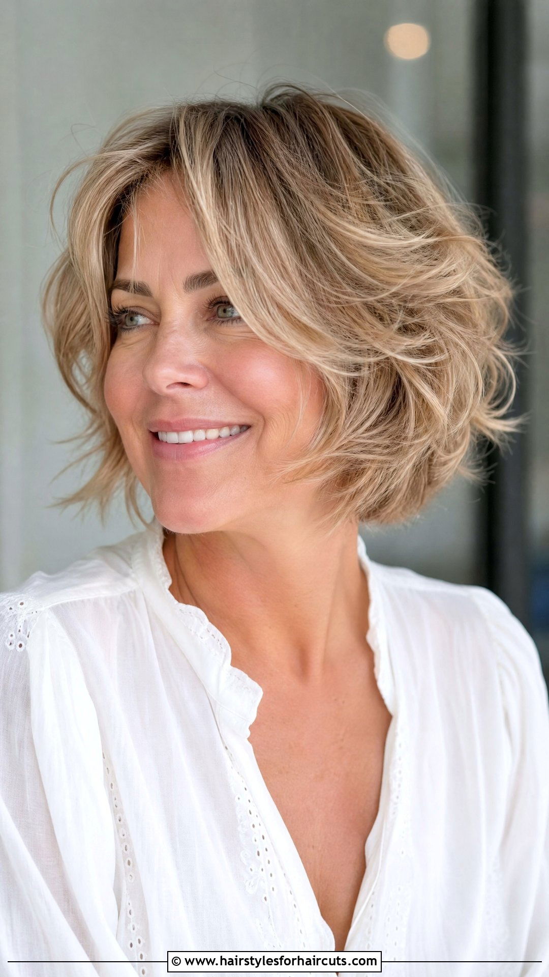 Fluffy Layered Bob - 25 fluffy haircuts - 25 fluffy haircuts