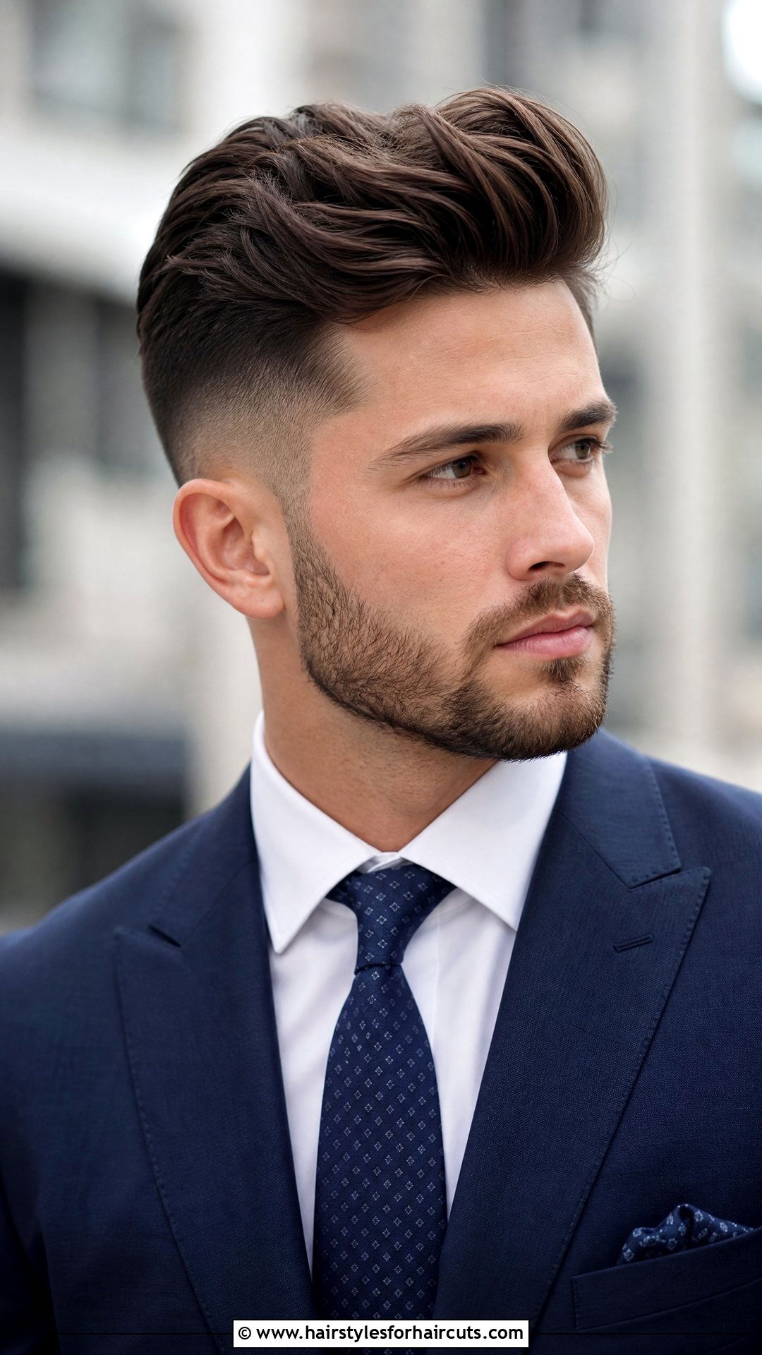 Fluffy Quiff Fade - 25 fluffy hair fade haircuts - 25 fluffy hair fade haircuts