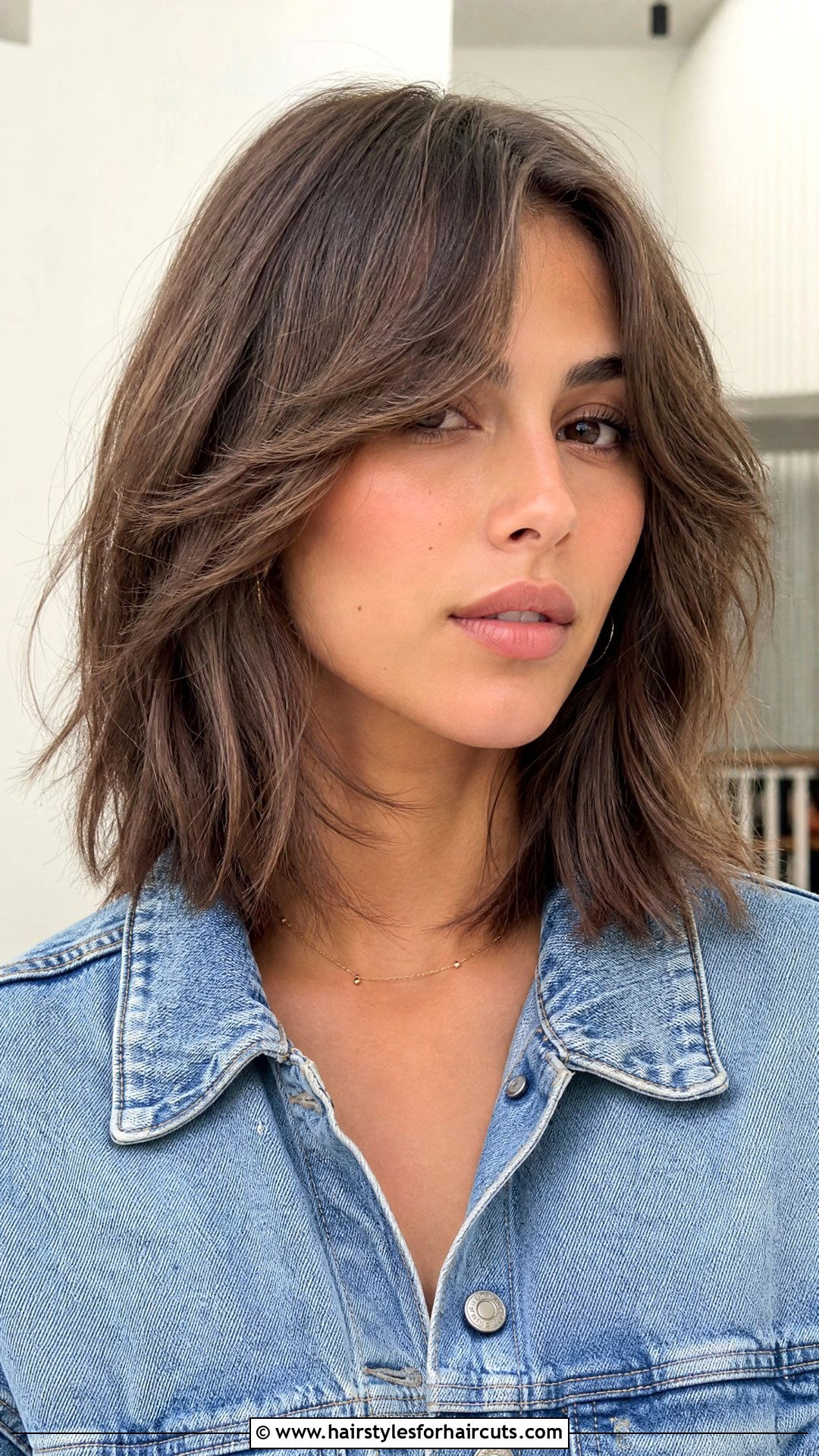 Fluffy Razored Lob - 25 fluffy haircuts - 25 fluffy haircuts