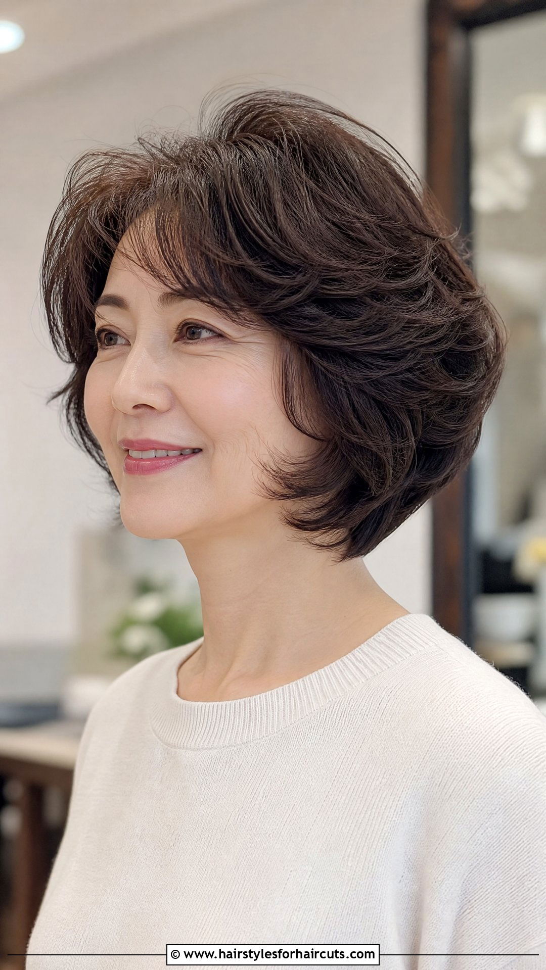 Fluffy Round Layered Cut - 25 fluffy haircuts - 25 fluffy haircuts