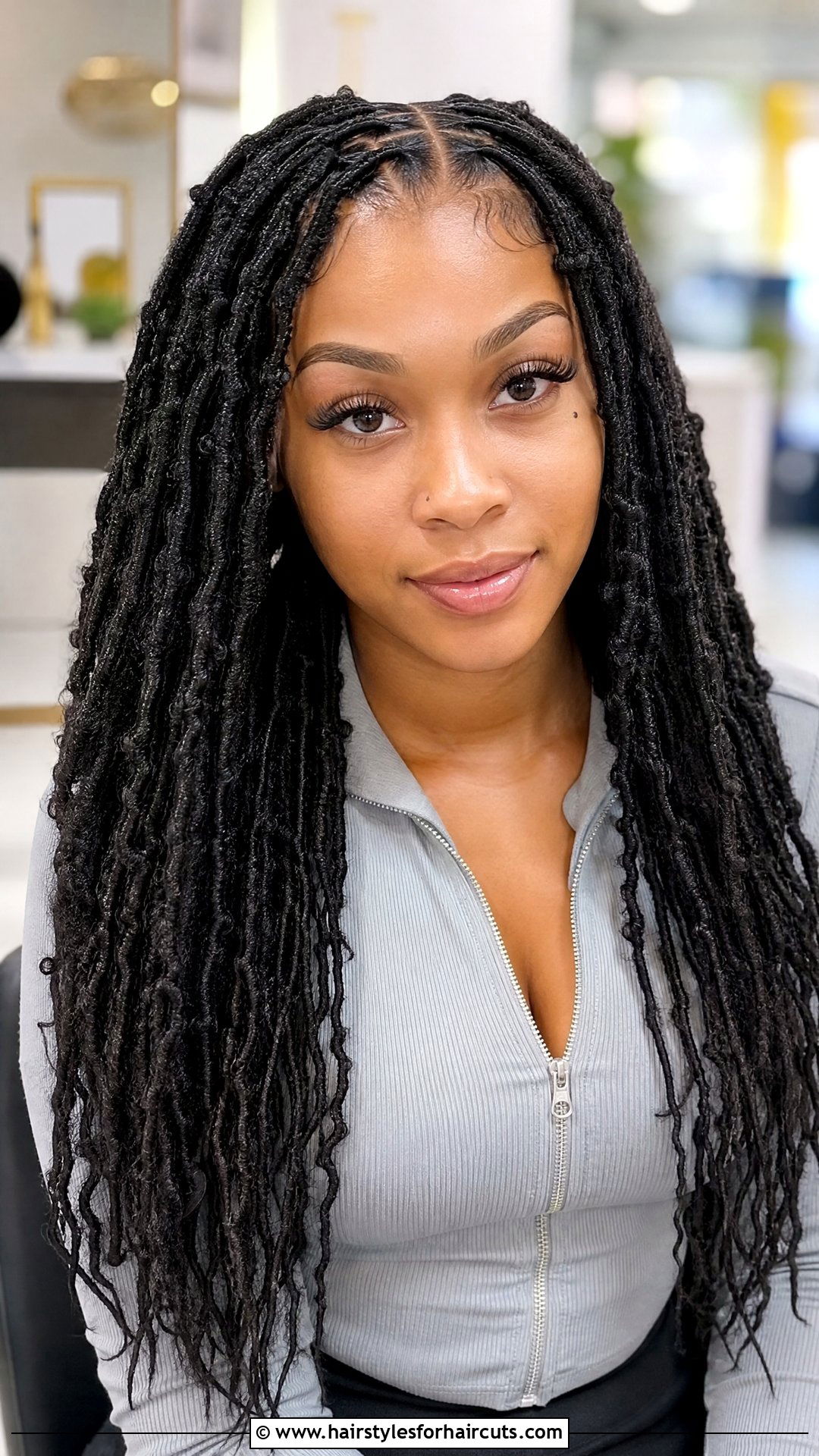 Fox Locs Middle Part - 25 fox locks hairstyles - 25 fox locks hairstyles