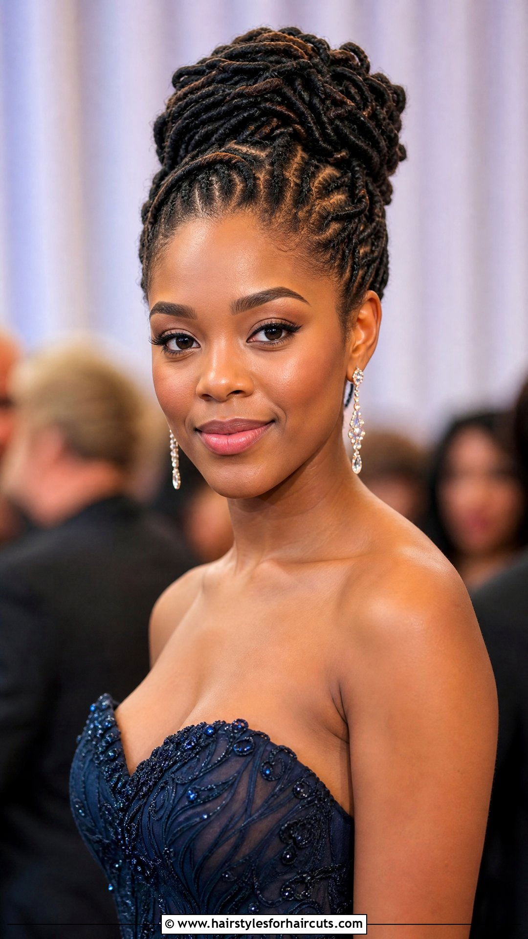 Fox Locs Updo - 25 fox locks hairstyles - 25 fox locks hairstyles