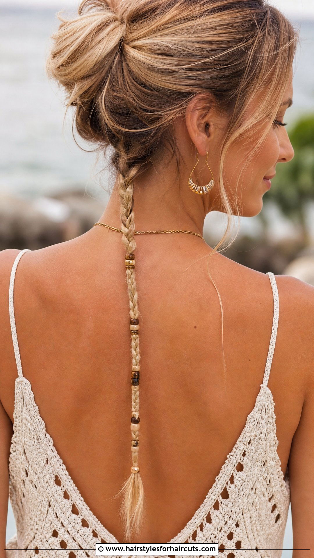Fox Tail Braid With Beads - 25 fox tail hairstyles - 25 fox tail hairstyles