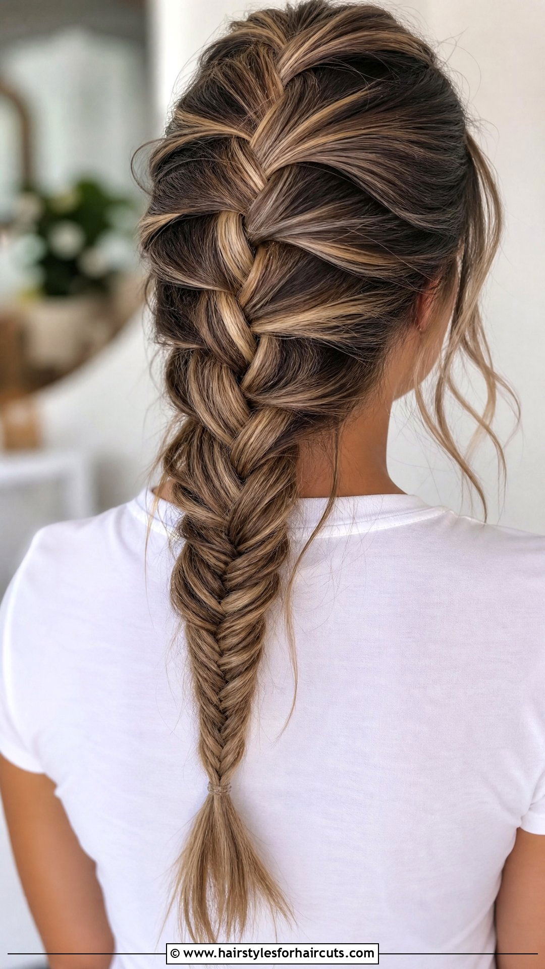 Fox Tail Braid With Highlights - 25 fox tail hairstyles - 25 fox tail hairstyles