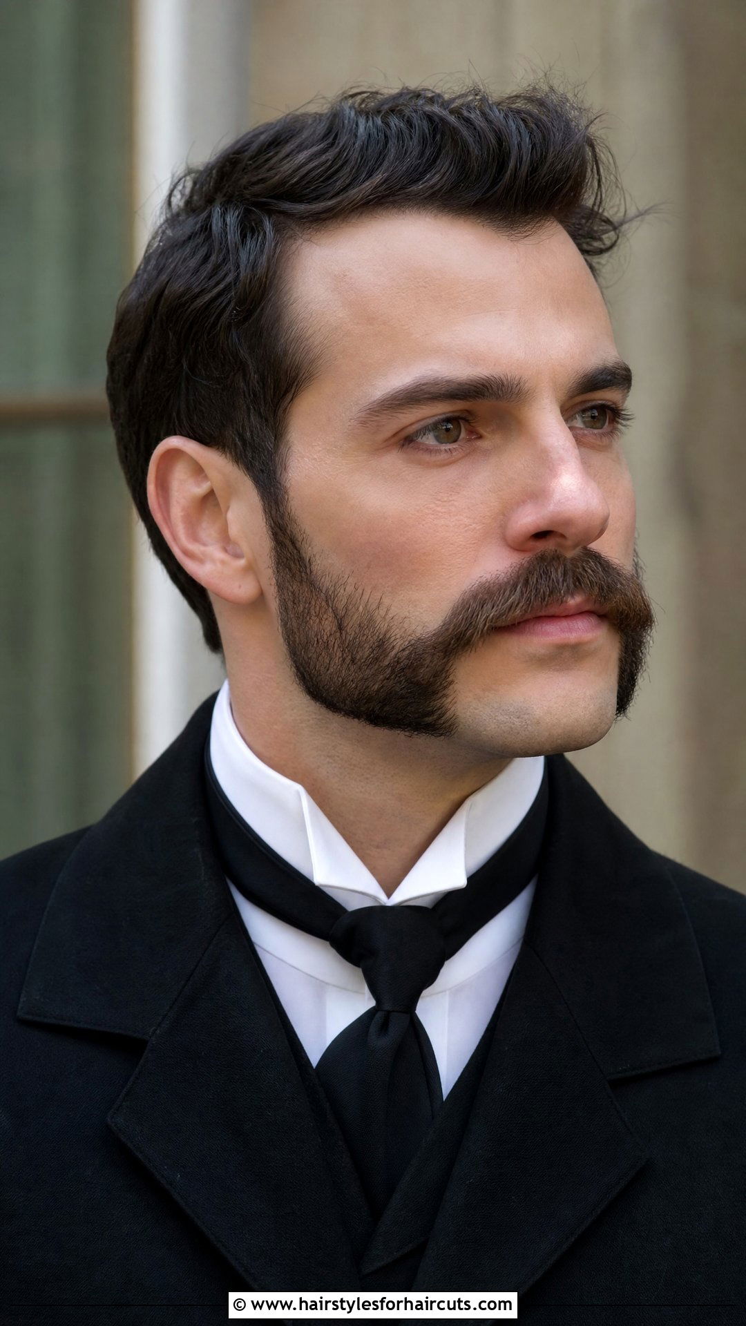 Franz Josef Beard Facial Hairstyle - 25 type of facial hairstyles - 25 type of facial hairstyles