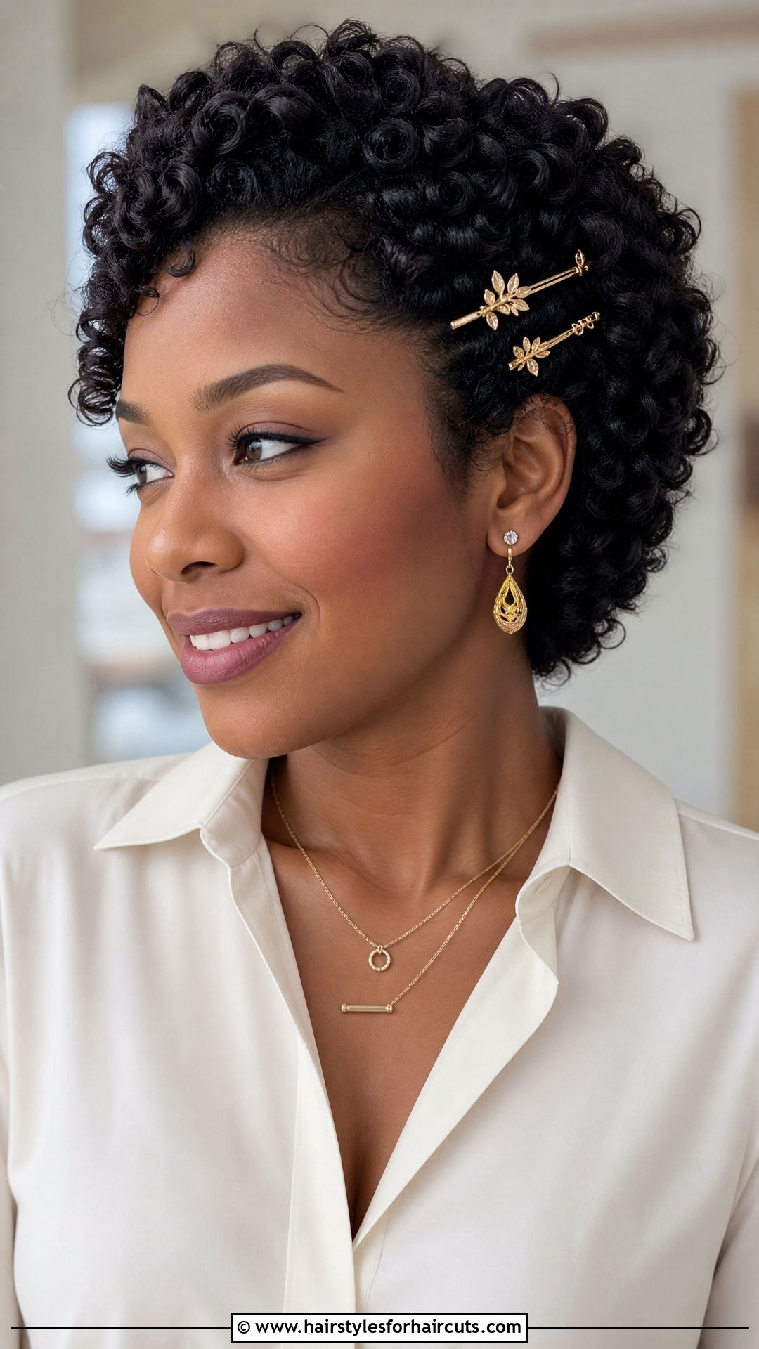 Freeze Curl Short Hair With Accessories - 25 freeze curls freeze hairstyles for short hair - 25 freeze curls freeze hairstyles for short hair