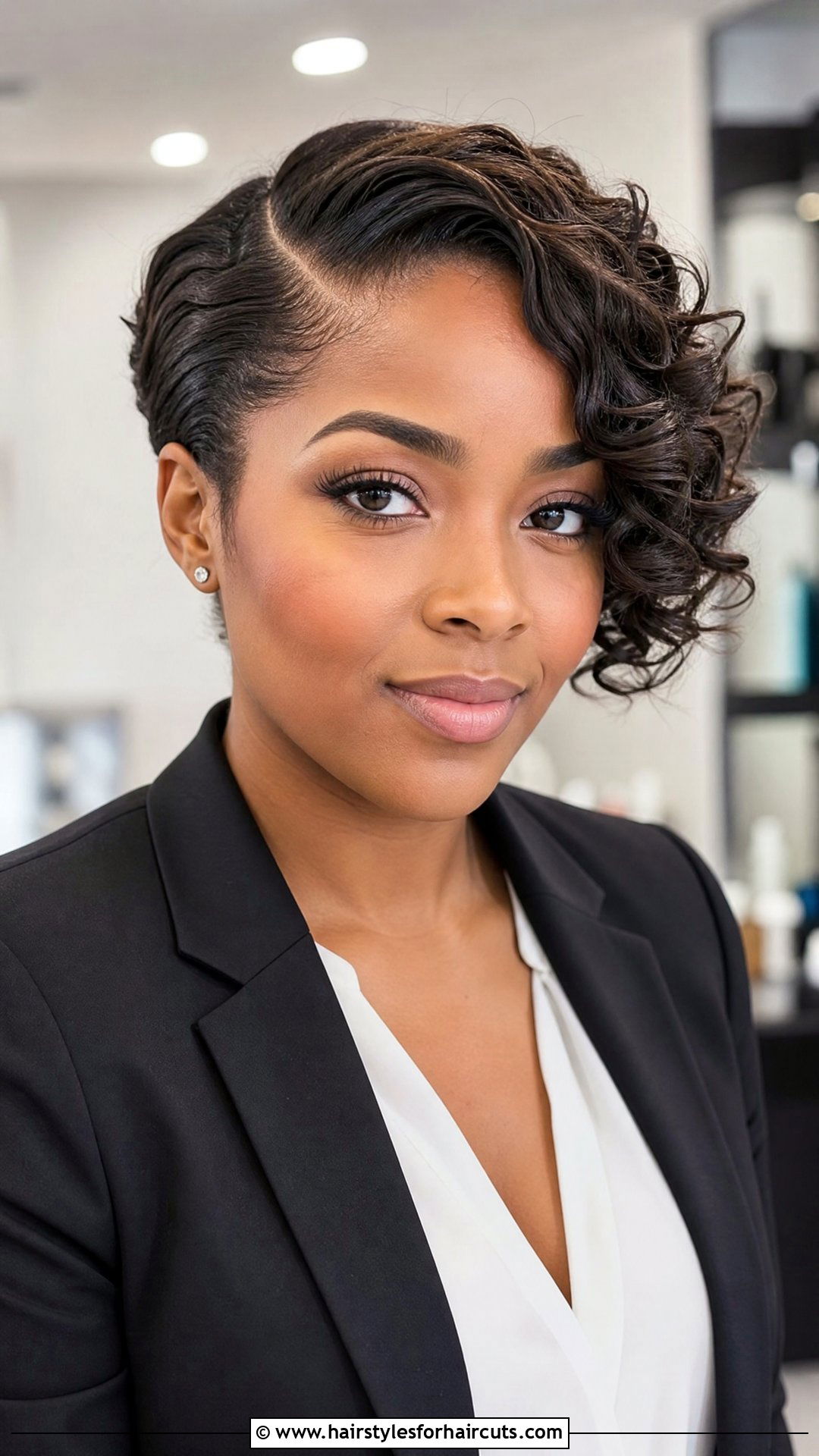 Freeze Curl Side Part Short Hair - 25 freeze curls freeze hairstyles for short hair - 25 freeze curls freeze hairstyles for short hair