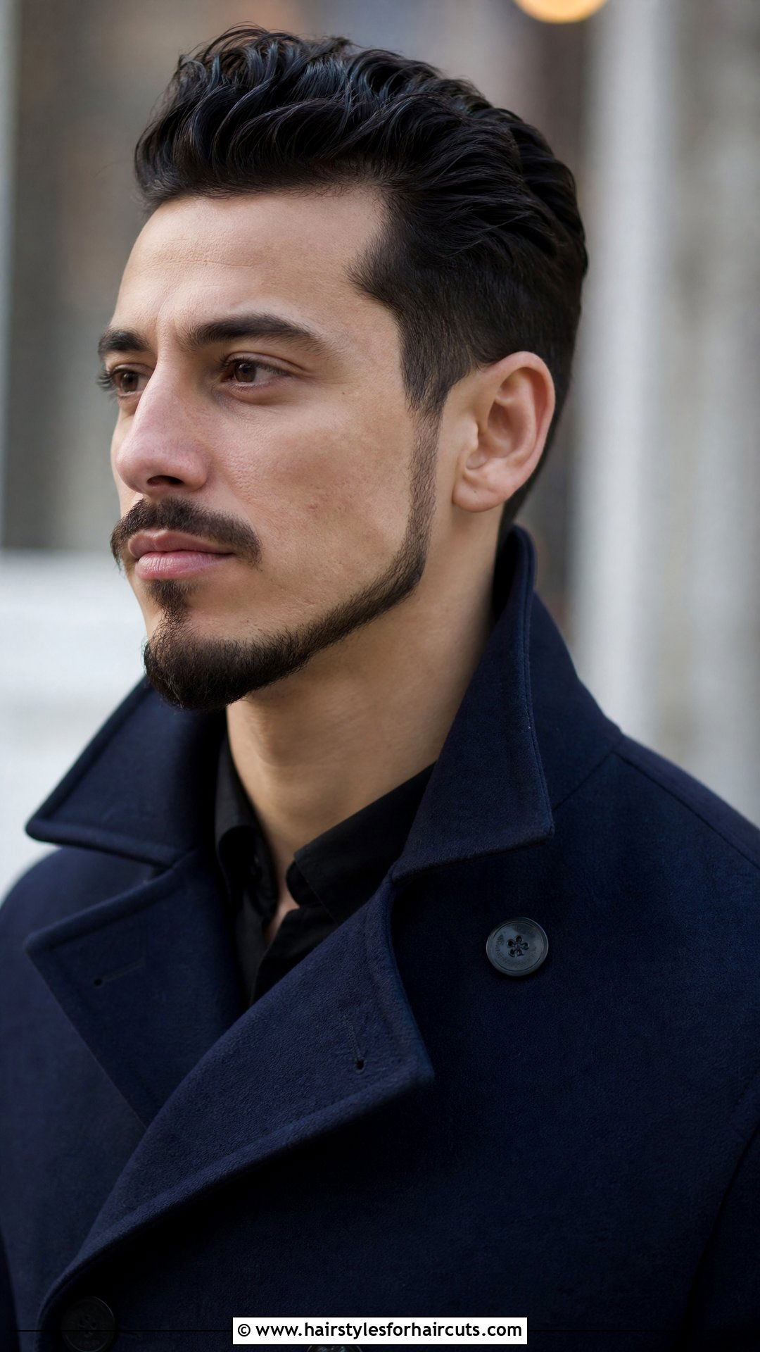 French Anchor Beard - 25 french facial hairstyles - 25 french facial hairstyles