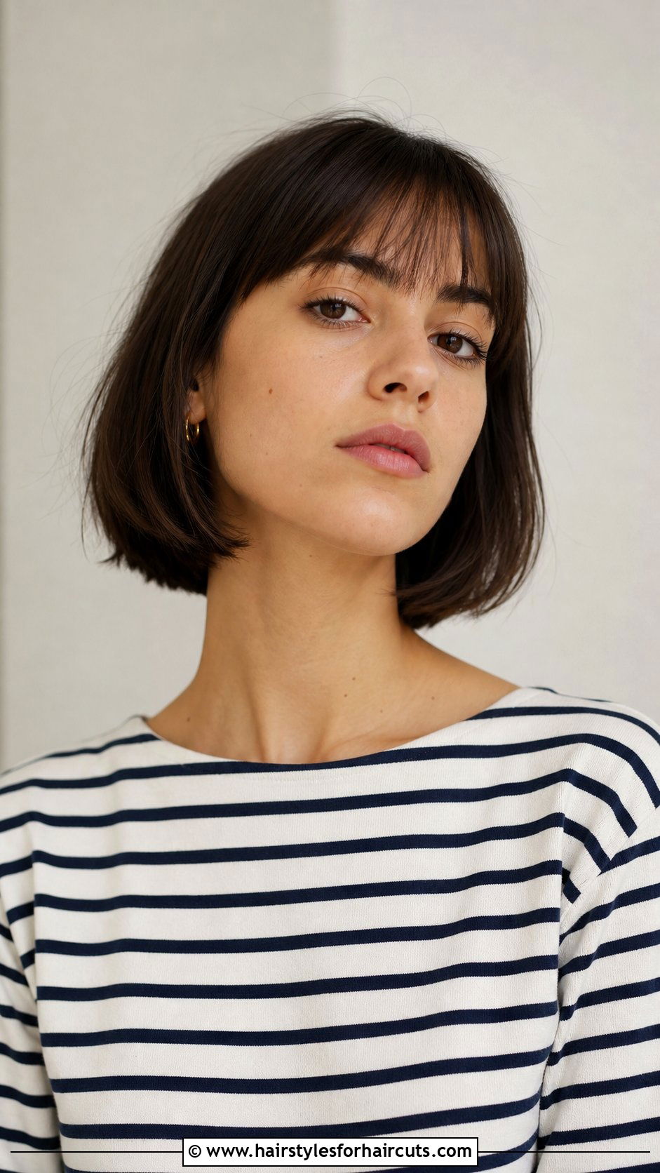French Bob - 25 hairstyles for over 70 - 25 hairstyles for over 70