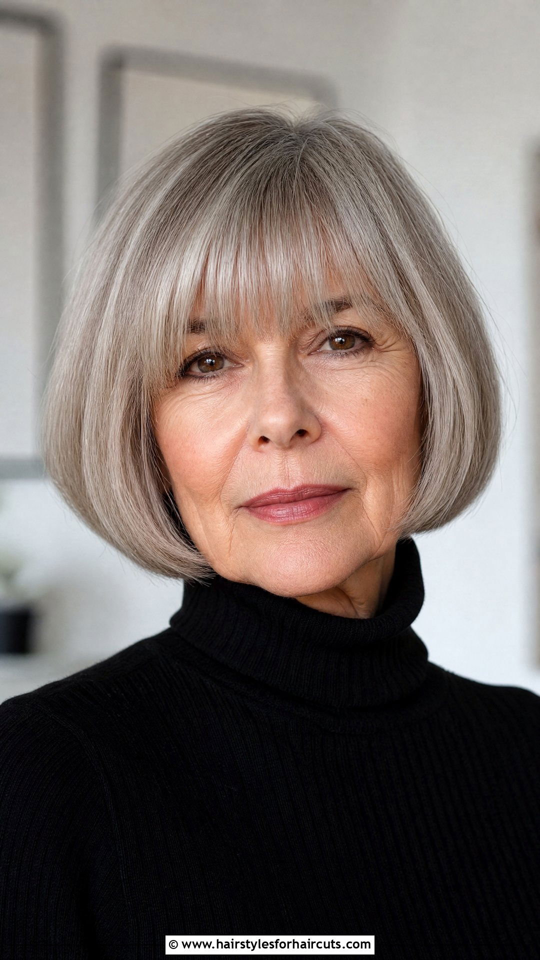 French Bob - 25 womens haircuts over 50 thin hair - 25 women's haircuts over 50 thin hair