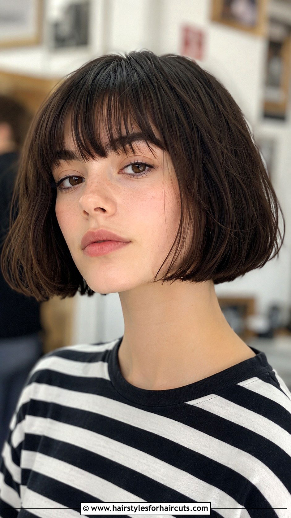 French Bob - 25 cute short haircuts for girls - 25 cute short haircuts for girls