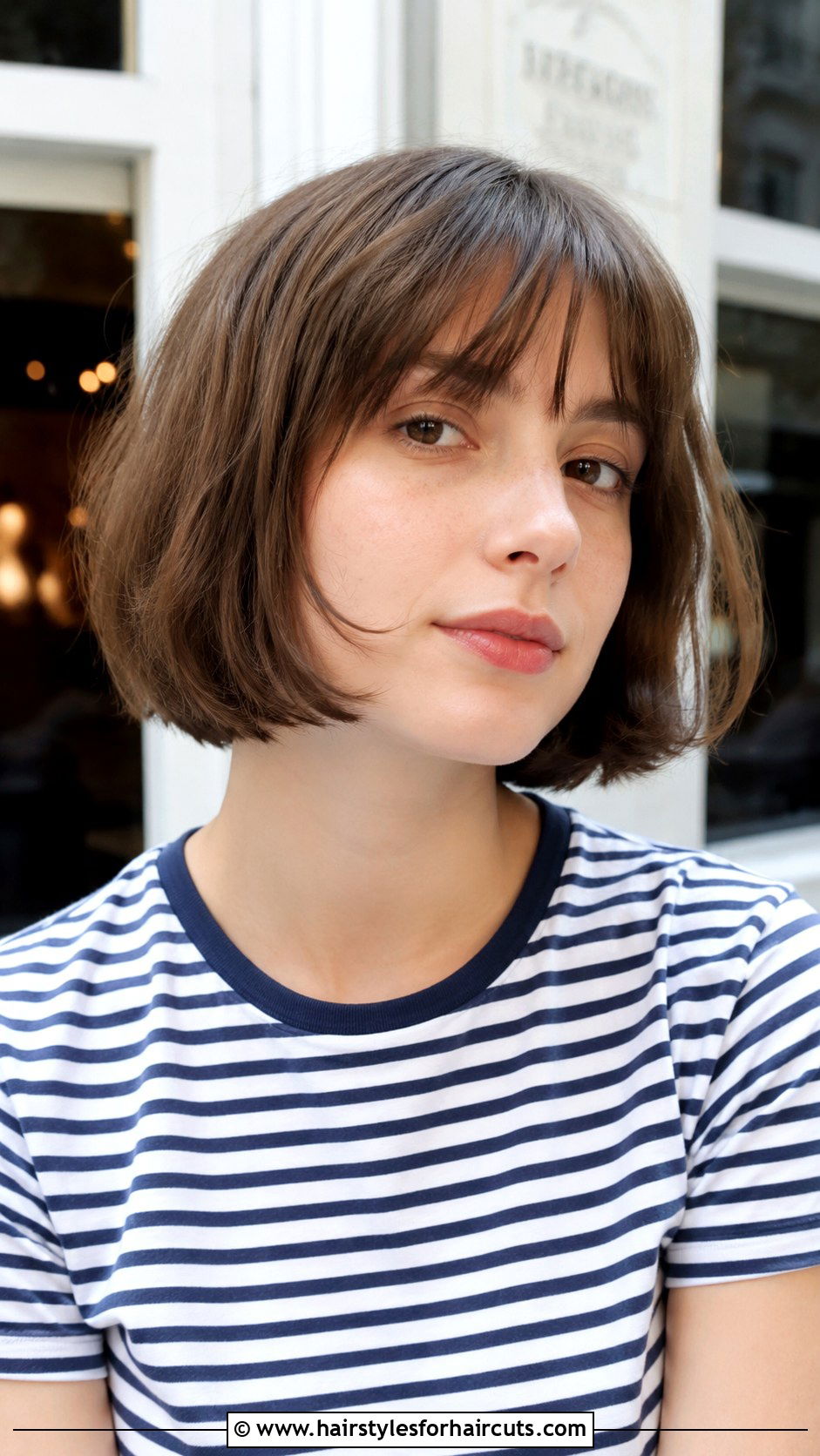 French Bob - 25 haircuts for girls with short hair - 25 haircuts for girls with short hair