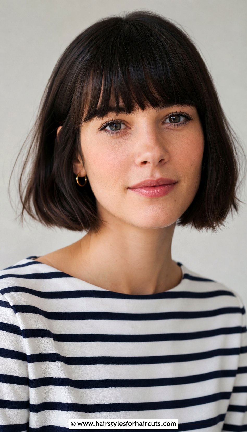French Bob Cut - 25 cute hairstyles for thin shoulder length hair - 25 cute hairstyles for thin shoulder length hair