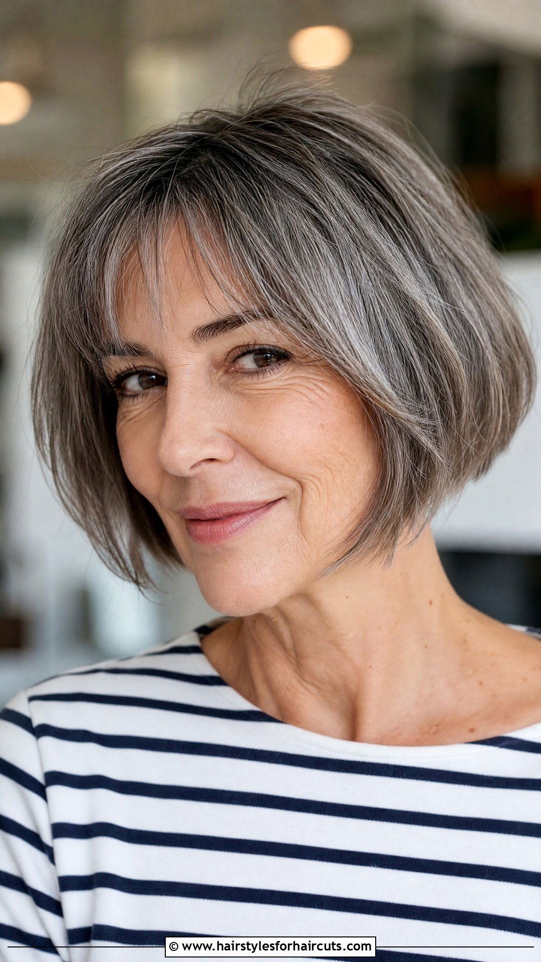 French Bob Grey Hair - 25 haircuts grey hair - 25 haircuts grey hair