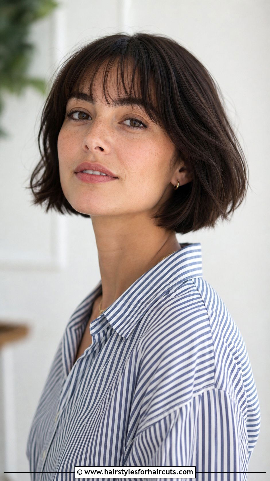 French Bob Haircut - 25 haircuts chart - 25 haircuts chart