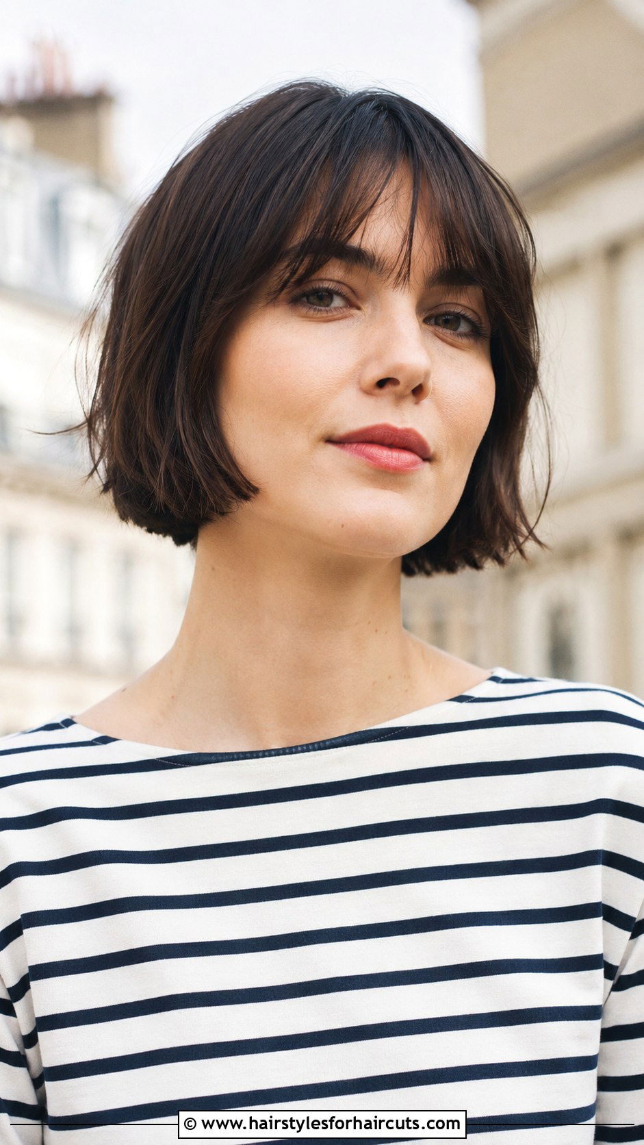 French Bob Haircut - 25 best haircuts for fine straight hair - 25 best haircuts for fine straight hair