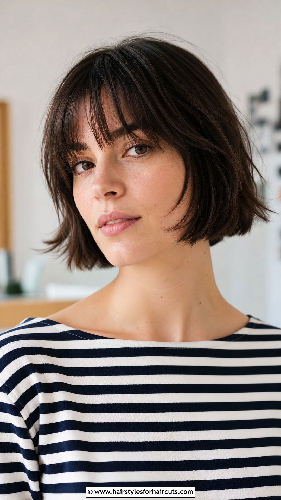 French Bob Haircut - 25 hairstyles for heart shape face - 25 hairstyles for heart shape face