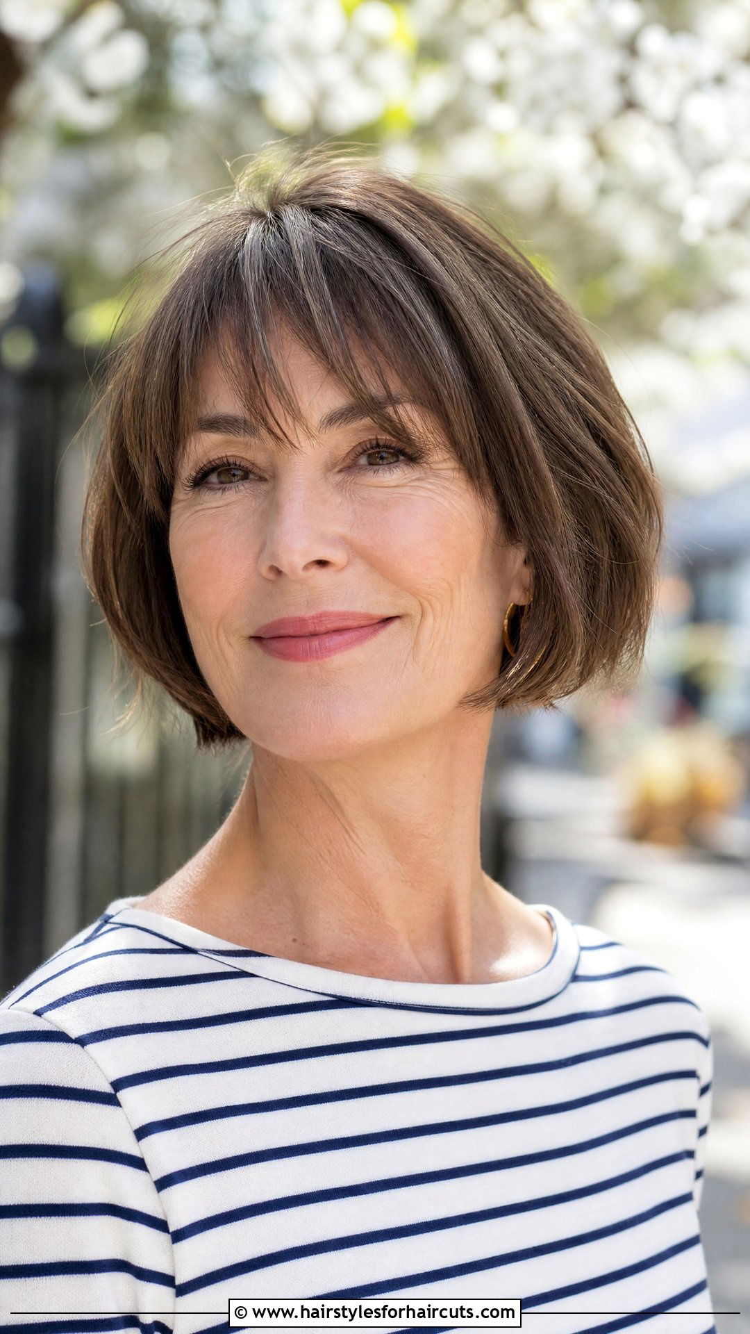 French Bob Haircut - 25 hairstyles for short hair women over 50 - 25 hairstyles for short hair women over 50
