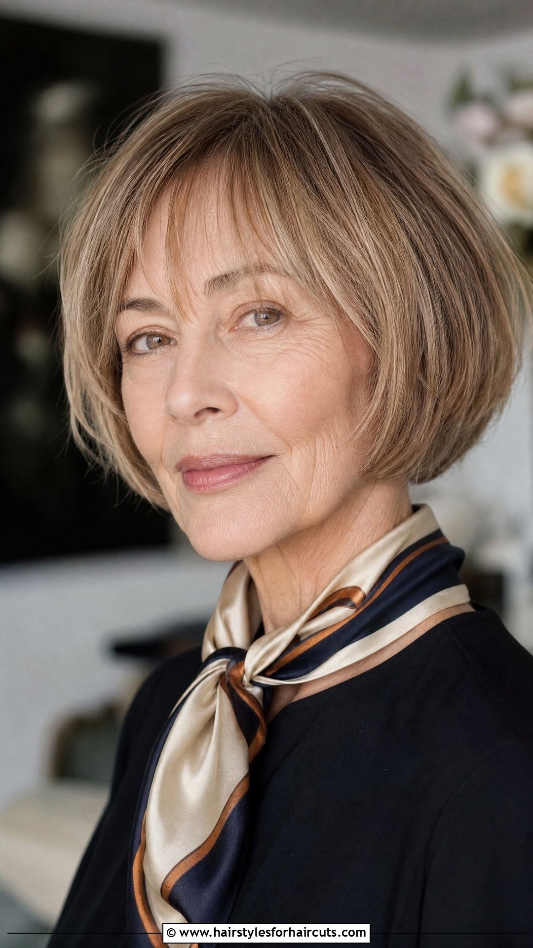 French Bob Haircut - 25 hairstyles over 60 thin hair - 25 hairstyles over 60 thin hair