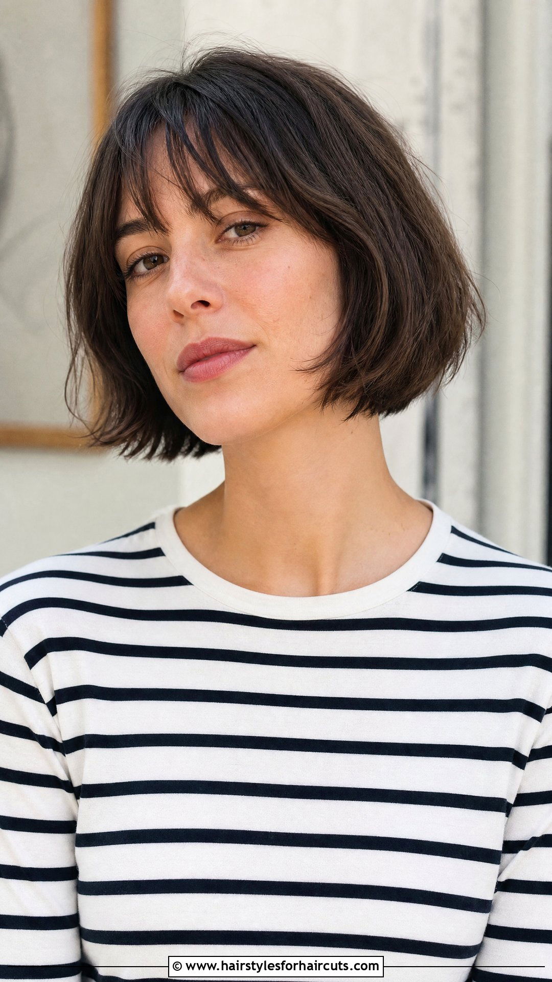 French Bob Haircut - 25 womans haircuts - 25 woman's haircuts