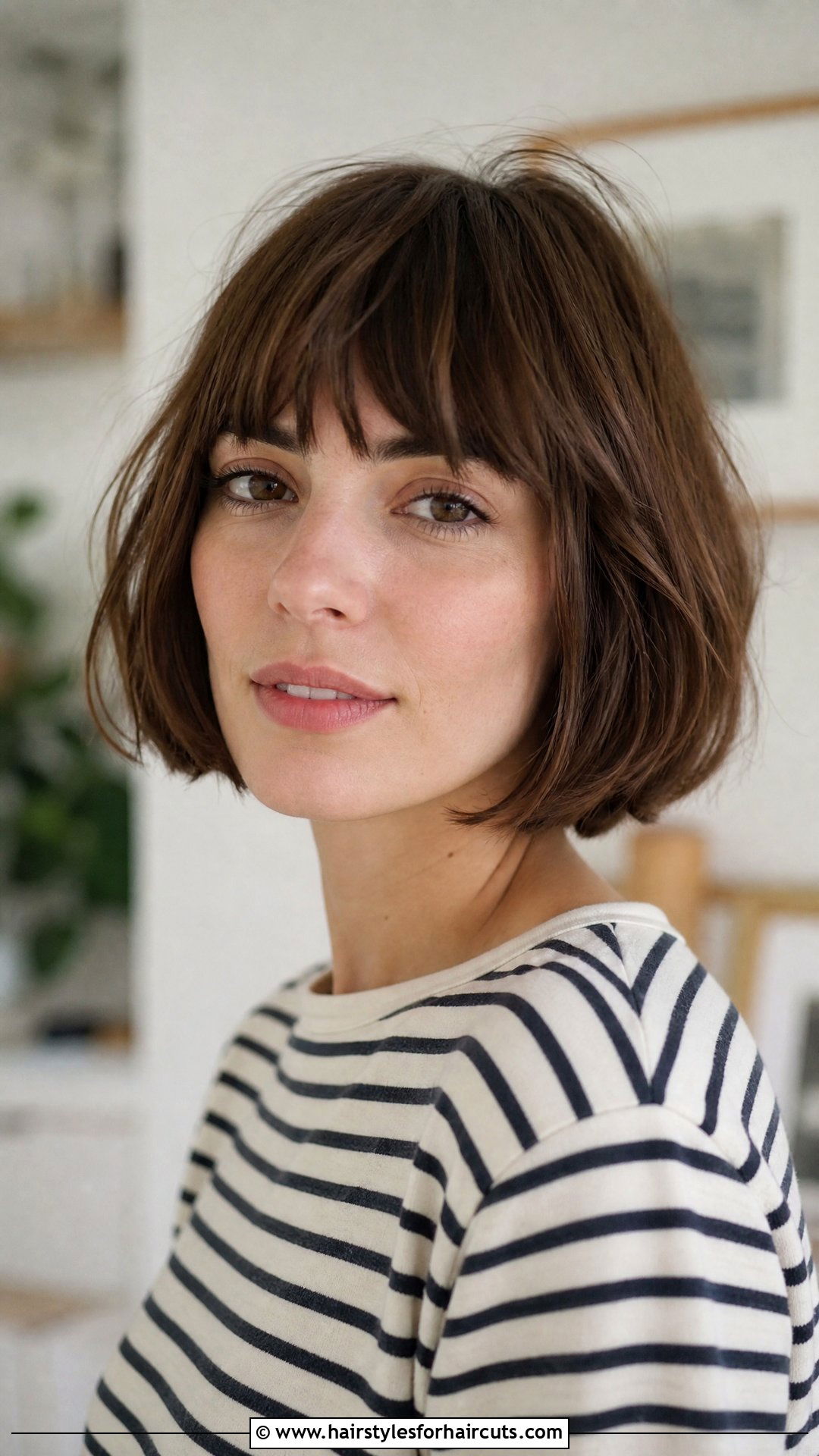 French Bob Haircut - 25 womans short hairstyles - 25 womans short hairstyles