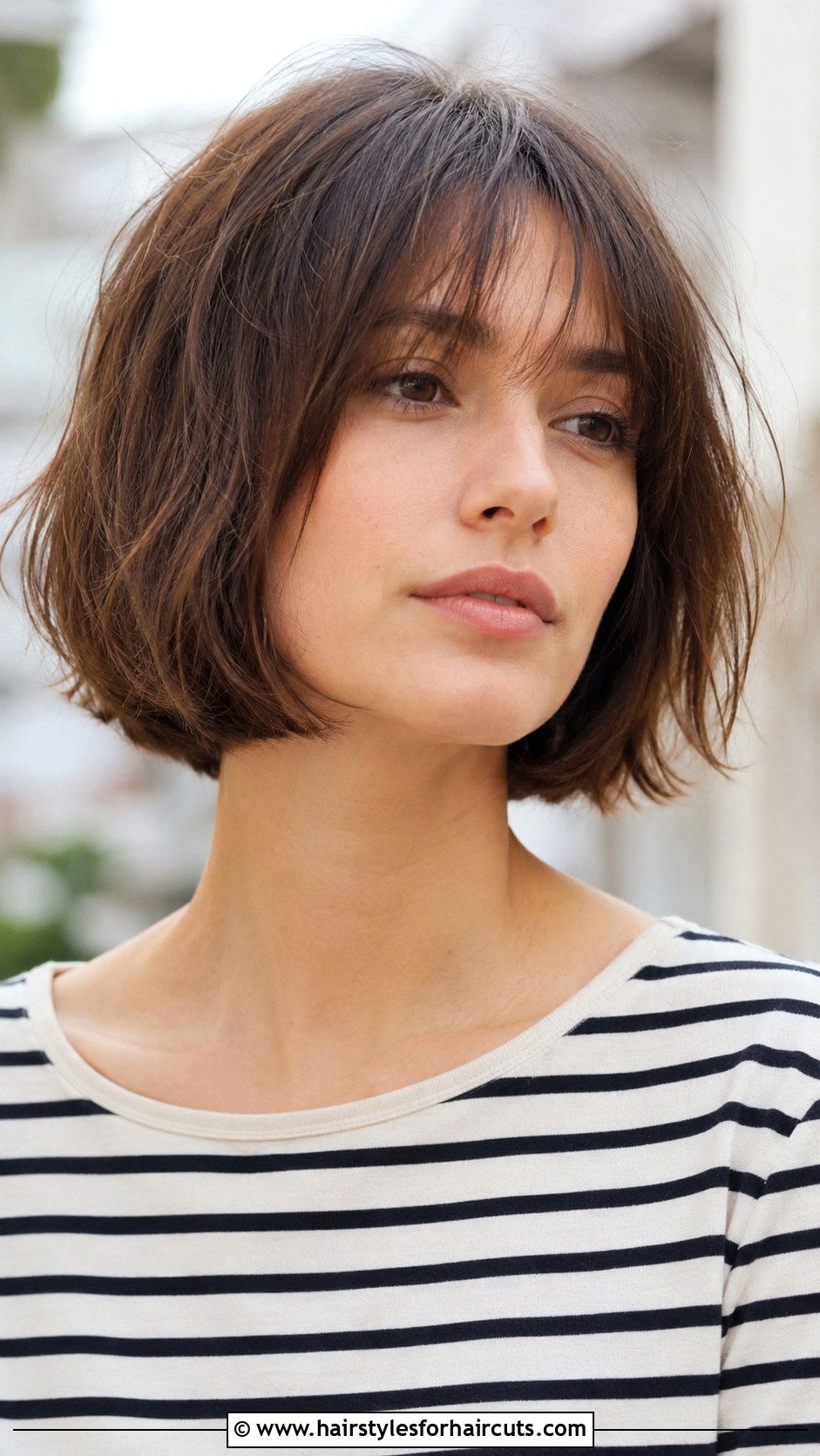 French Bob Neck Length - 25 neck length haircuts for thin hair - 25 neck length haircuts for thin hair