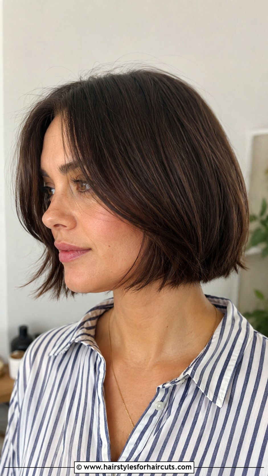 French Bob Silk Press - 25 silk press hairstyles for short hair - 25 silk press hairstyles for short hair