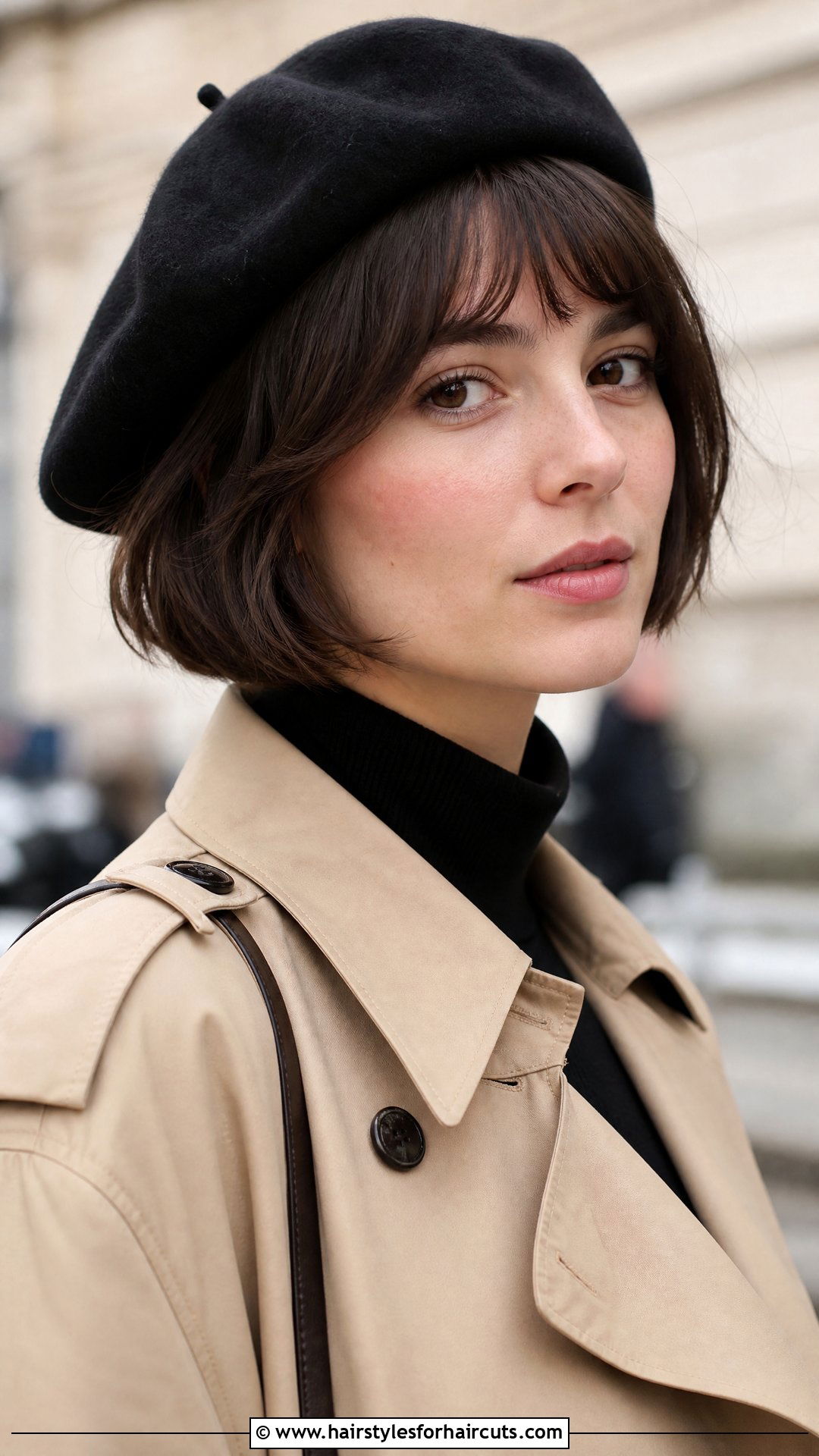 French Bob Winter Haircut - 25 winter haircuts - 25 winter haircuts