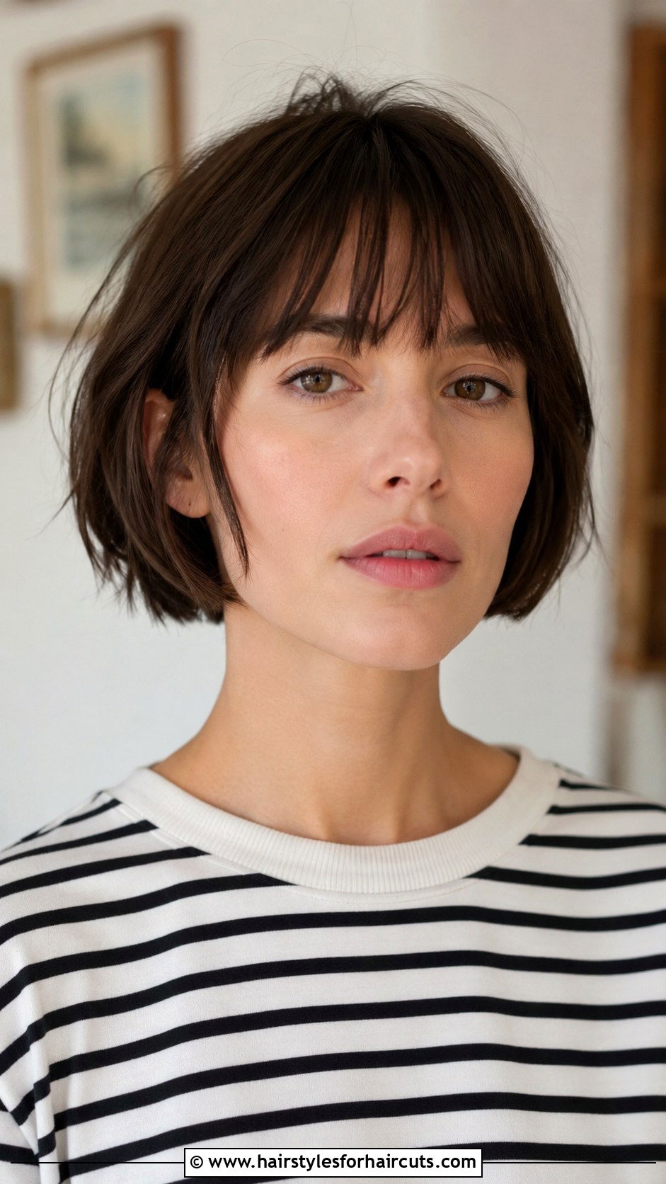 French Bob With Bangs - 25 fine hair bob hairstyles for over 50 - 25 fine hair bob hairstyles for over 50