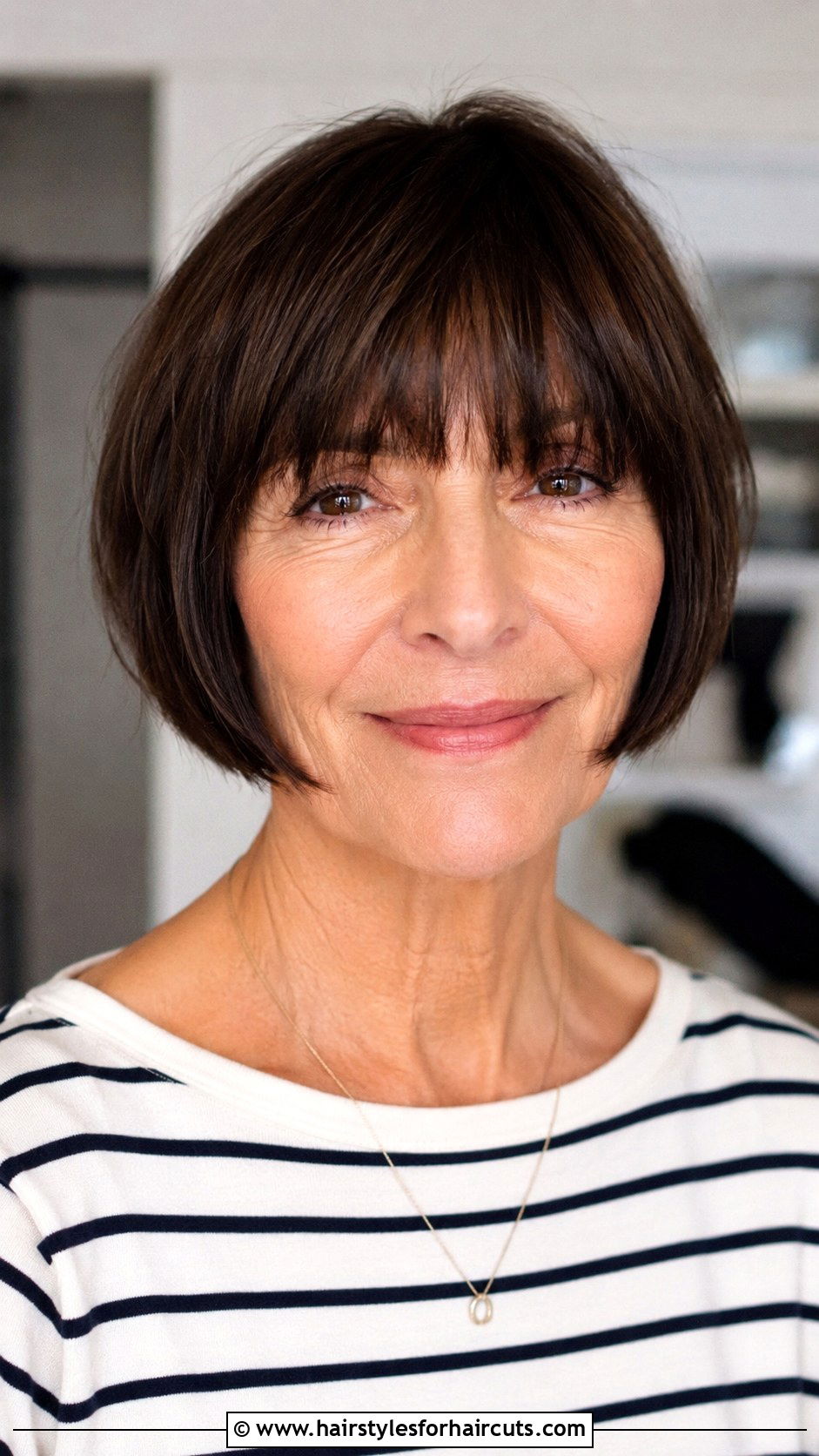 French Bob With Bangs - 25 bob hairstyles for women over 60 - 25 bob hairstyles for women over 60