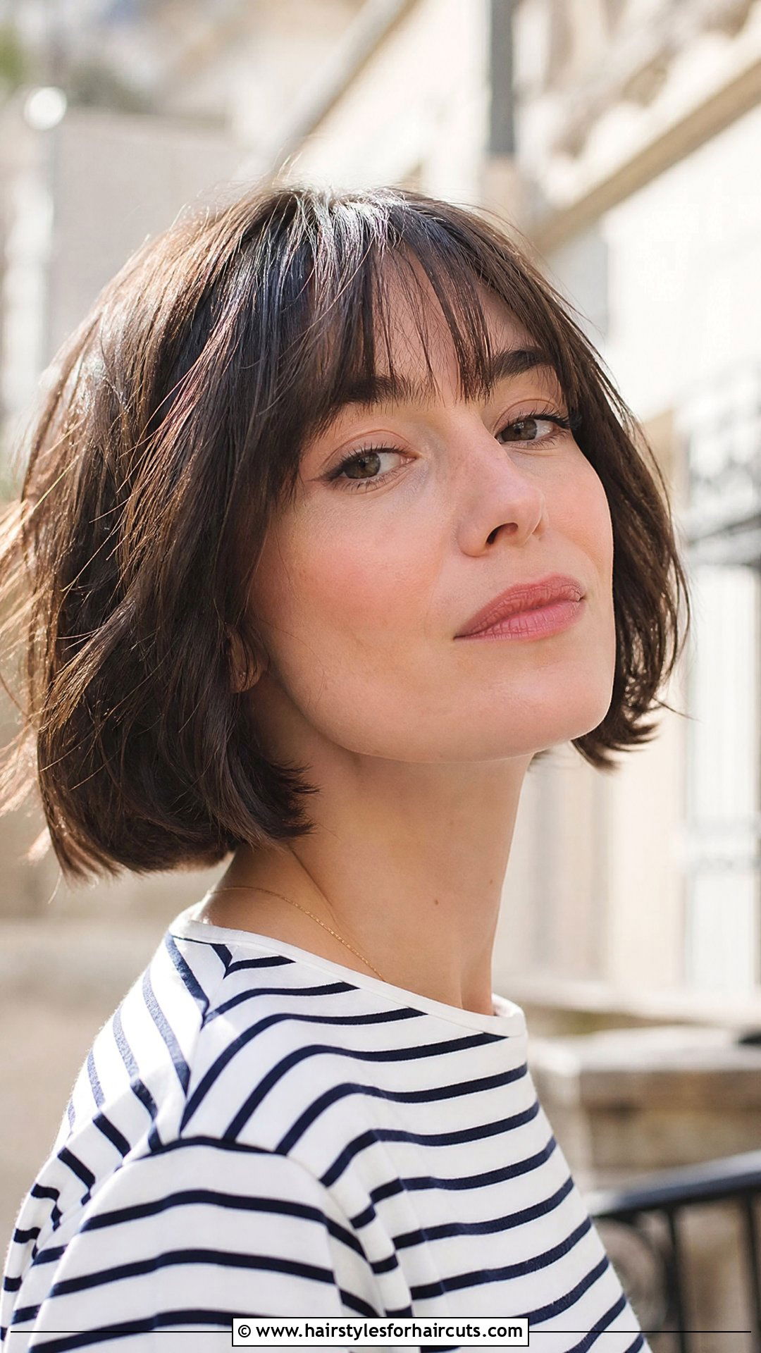 French Bob With Bangs - 25 short hairstyles thin fine hair - 25 short hairstyles thin fine hair
