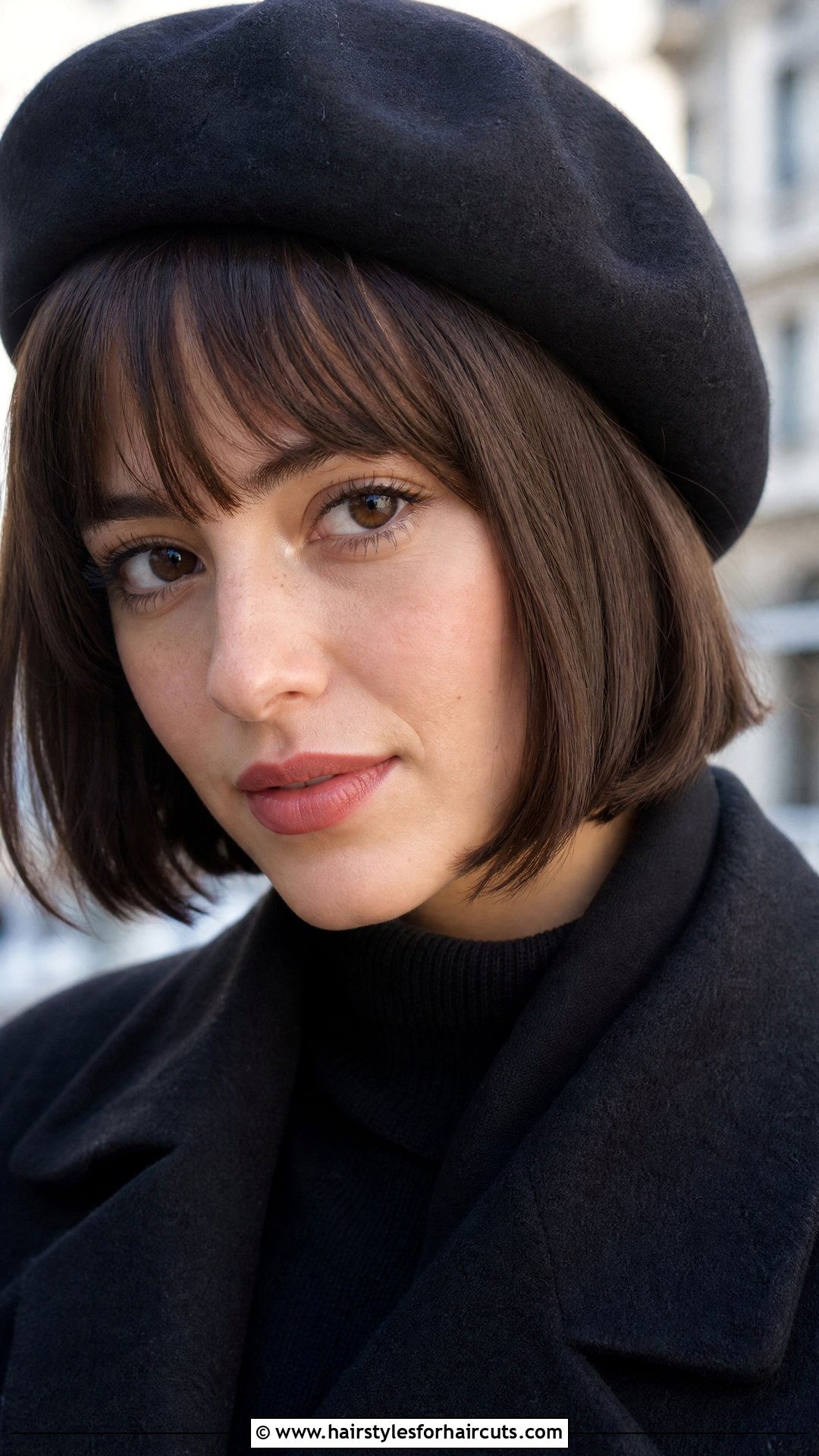 French Bob With Bangs - 25 women hairstyles over 60 - 25 women hairstyles over 60