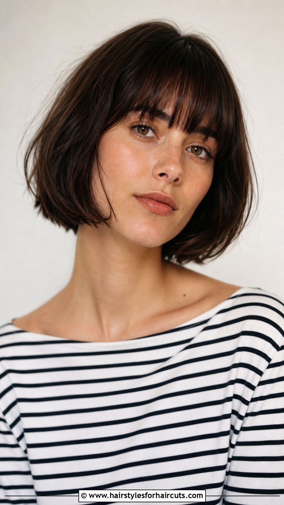 French Bob With Bangs - 25 womens hairstyles over 60 - 25 womens hairstyles over 60