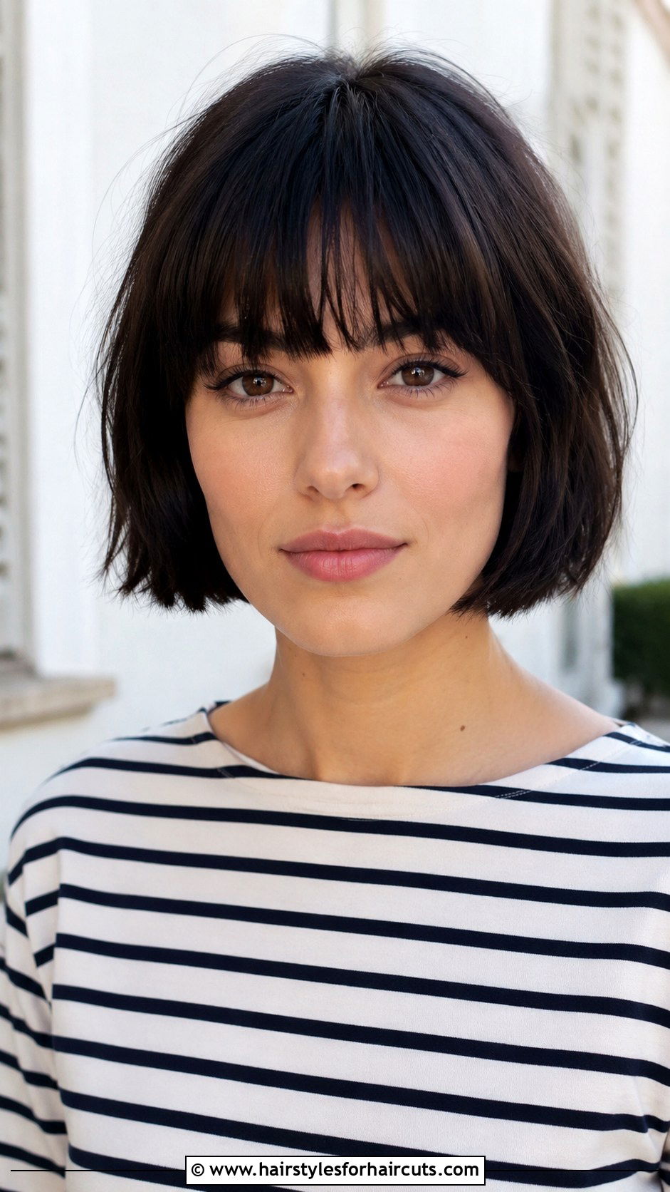 French Bob With Bangs - 25 famous hairstyles - 25 famous hairstyles