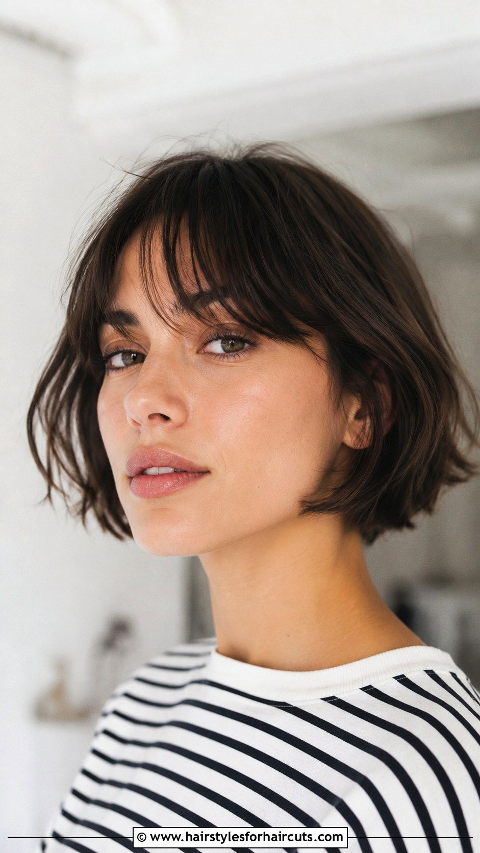 French Bob With Curtain Bangs - 25 curtain bangs haircuts straight hair - 25 curtain bangs haircuts straight hair