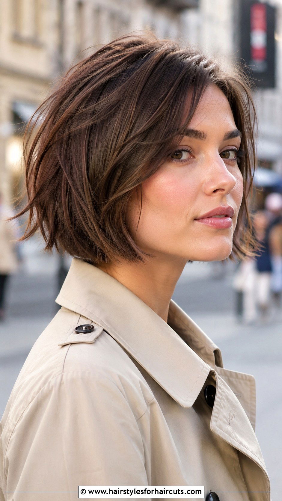 French Bob With Curtain Bangs - 25 hair thinning hairstyles - 25 hair thinning hairstyles