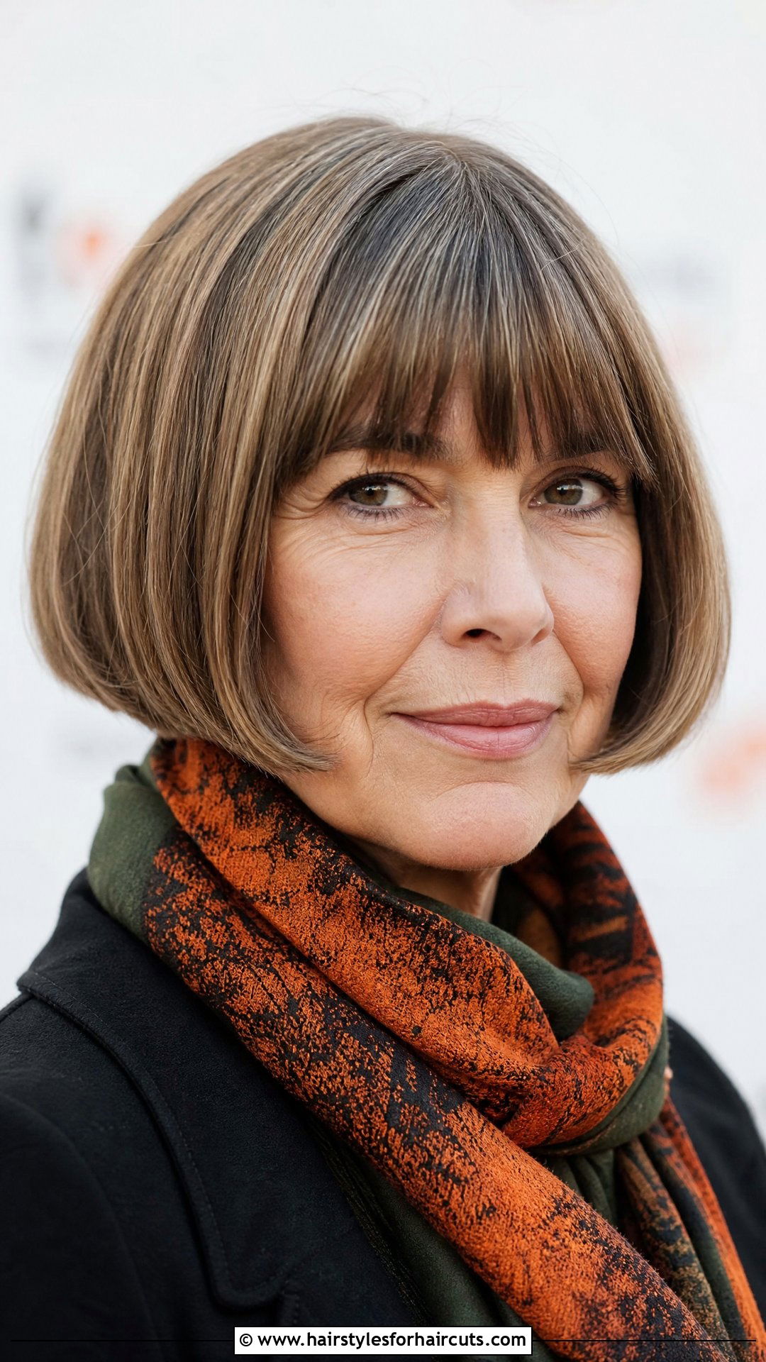 French Bob for Older Women - 25 hairstyles for elderly women - 25 hairstyles for elderly women